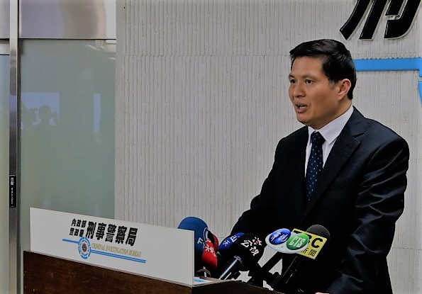 刑事局副局長林炎田今（20）日表示掃黑將延續至選後，展現淨化選舉之決心。（刑事局提供）