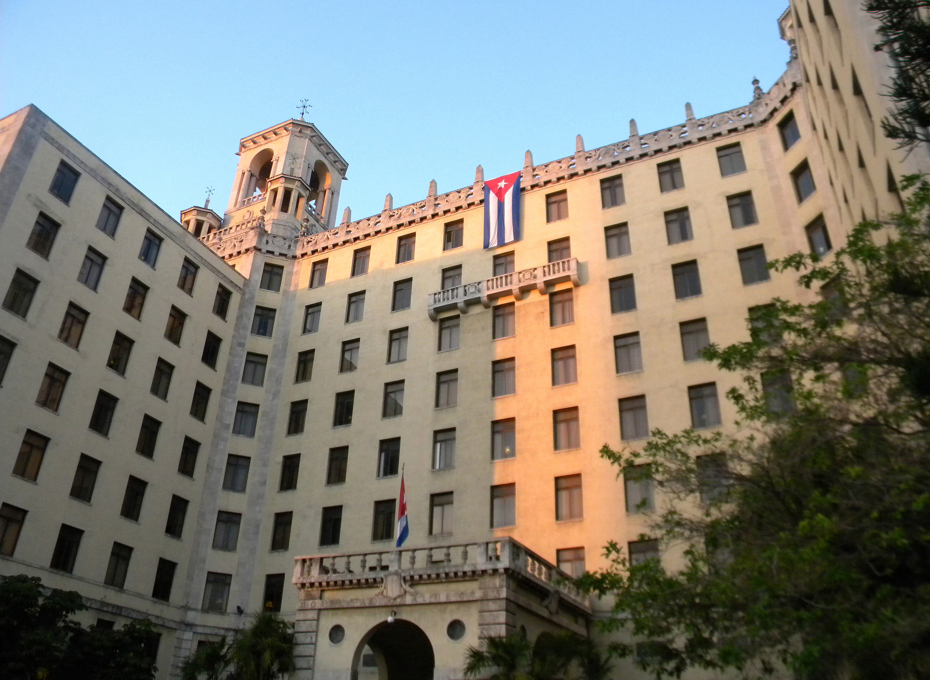 古巴哈瓦那歷史悠久的國家飯店裡，美國官員也曾疑似遭「怪病」侵襲。（東方IC）