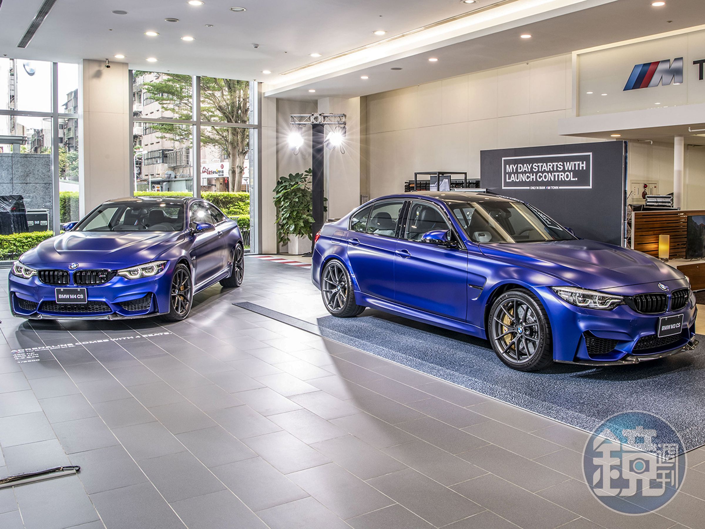除了M5 Competiton之外，現場同步展出限量的M3 CS與M4 CS。
