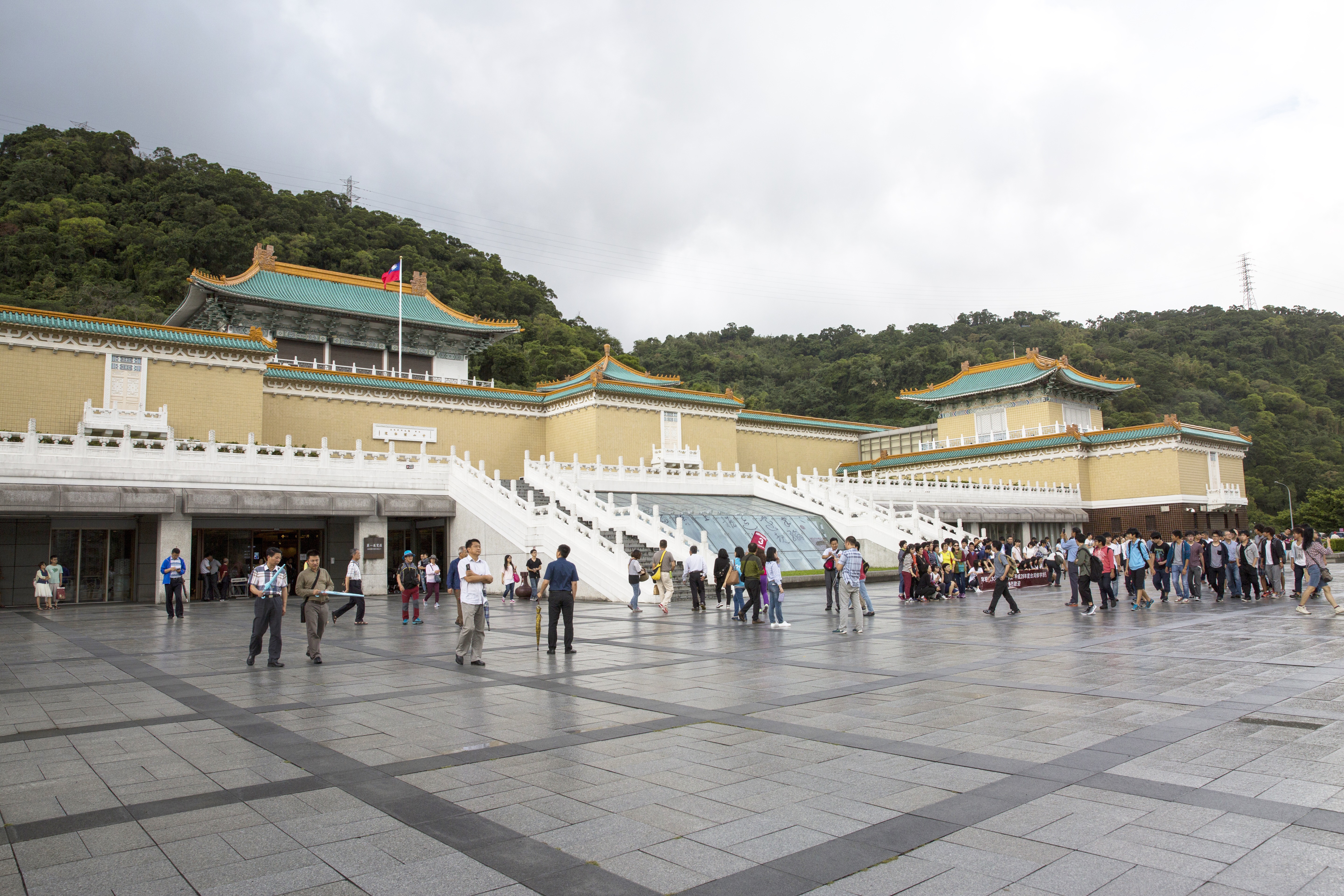 故宮院長陳其南日前大談「新故宮計畫」，圖為故宮北部院區。