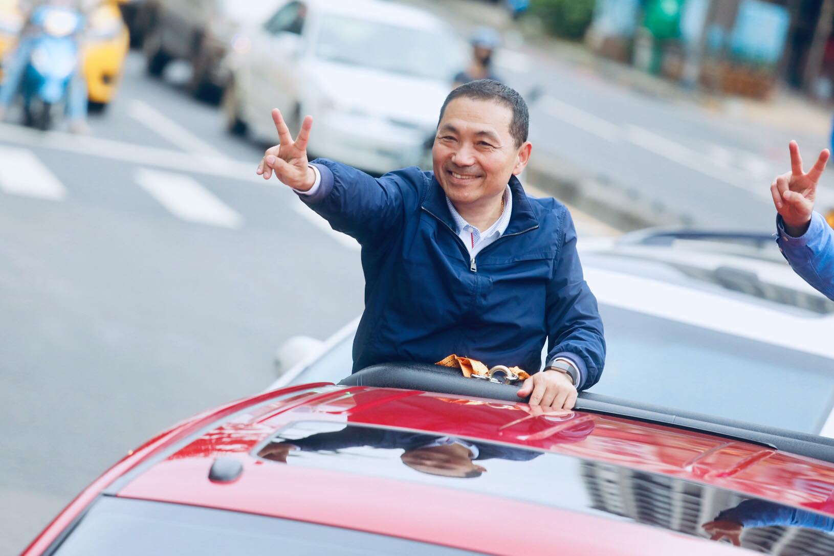 侯友宜希望這次選舉印證「兩個價值」。(圖片來源／侯友宜FB)