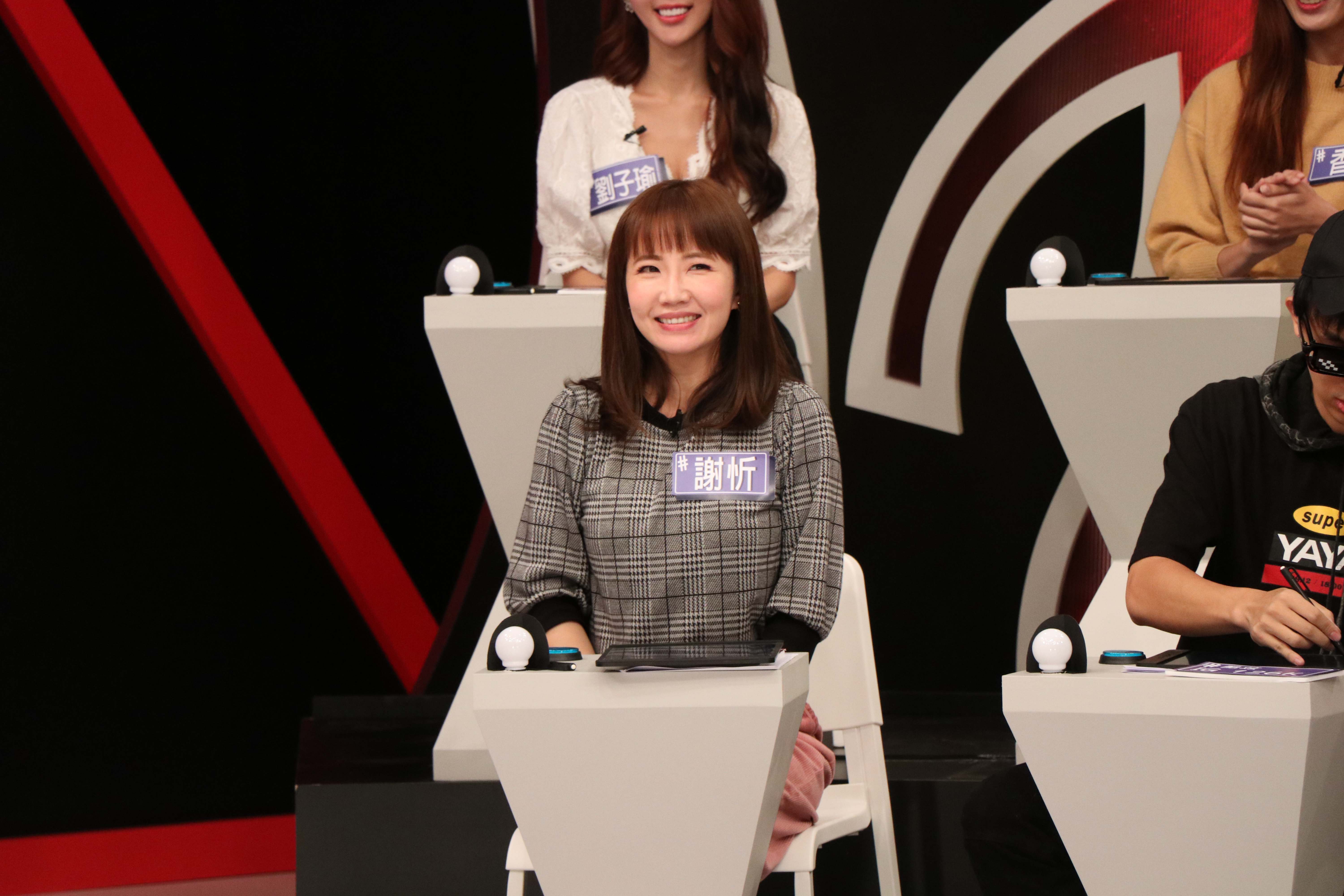 謝忻個性率真有話直說。（狼谷競技台提供）