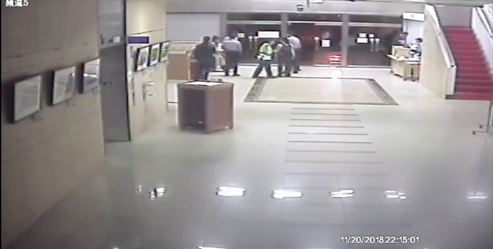 警方到場後警詢時顏嫌否認不法犯行，犯案動機啟人疑竇。 （警方提供） 