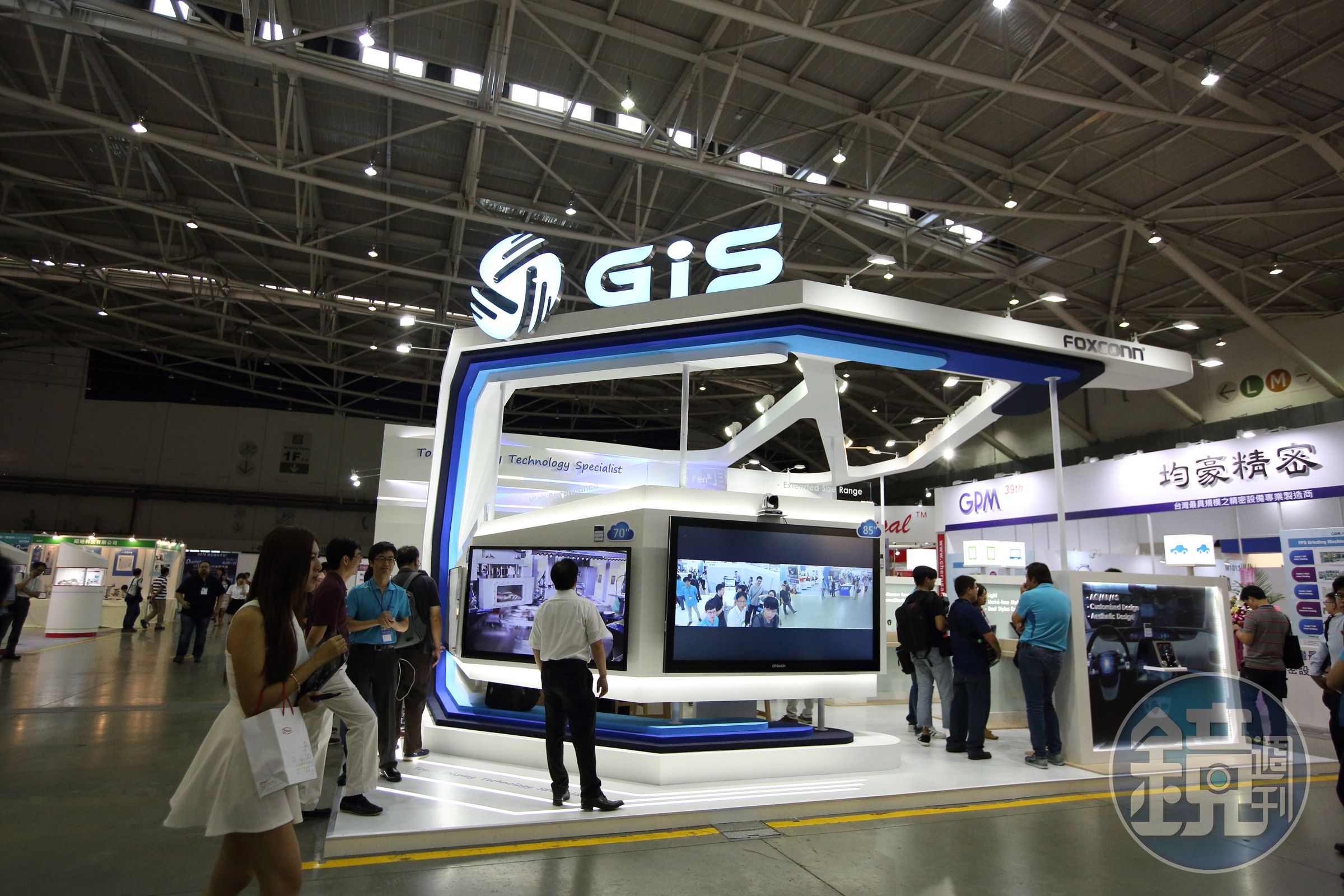 江禮安懂得跟著大盤順勢操作，GIS-KY這檔股票曾讓他半年獲利60多萬元。