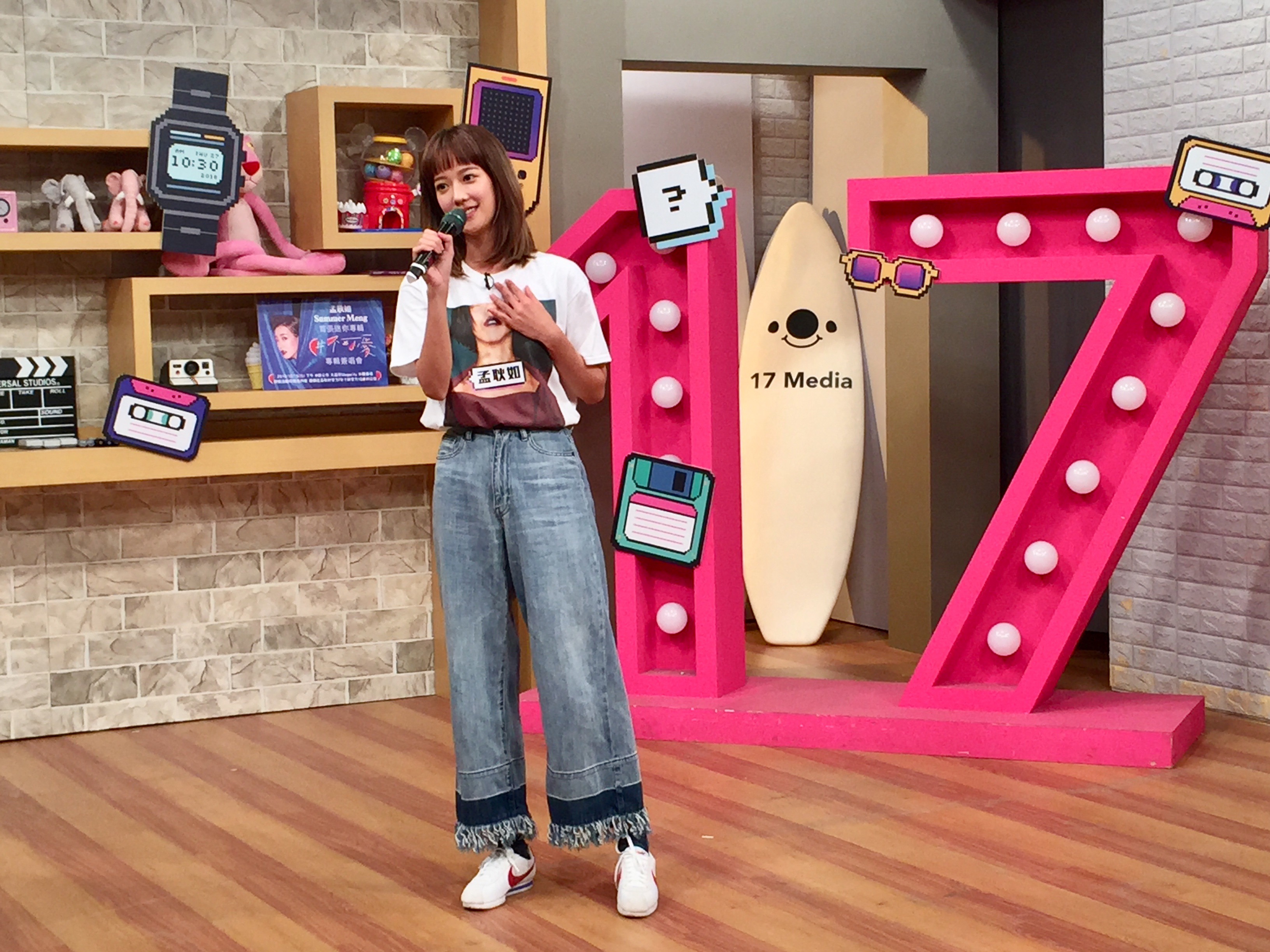 孟耿如對自己的首張音樂作品十分在意，壓力頗大。（趣你的娛樂提供）