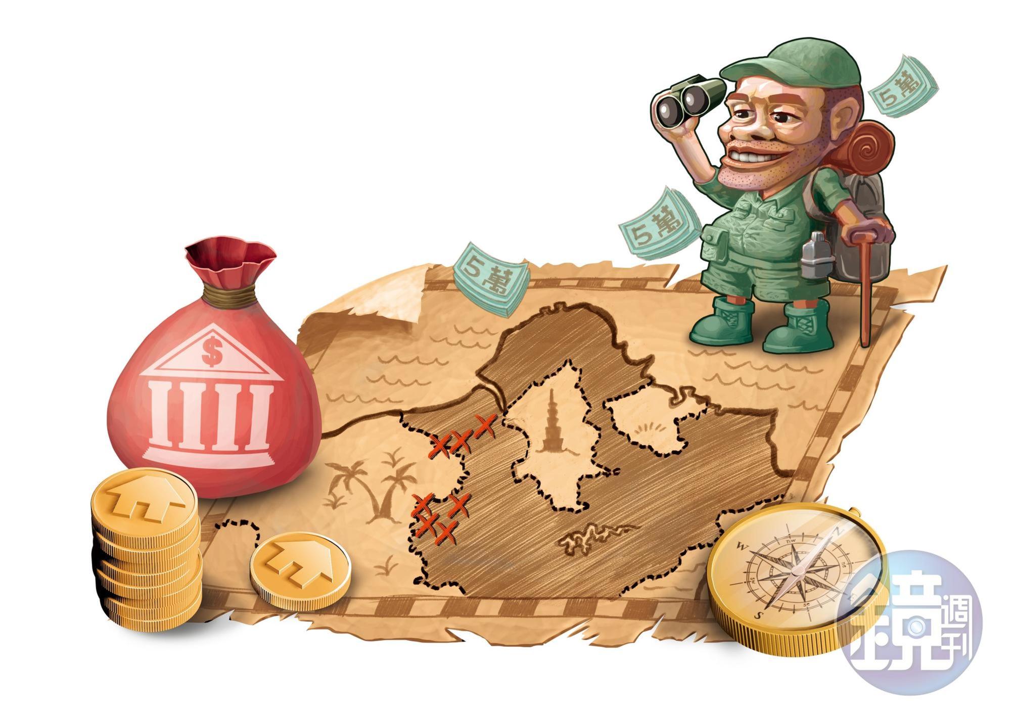 許多月薪5萬元的上班族，對買房遲遲不敢行動，其實只要按部就班，先盤點資金再勤看房，夢想屋就會出現。