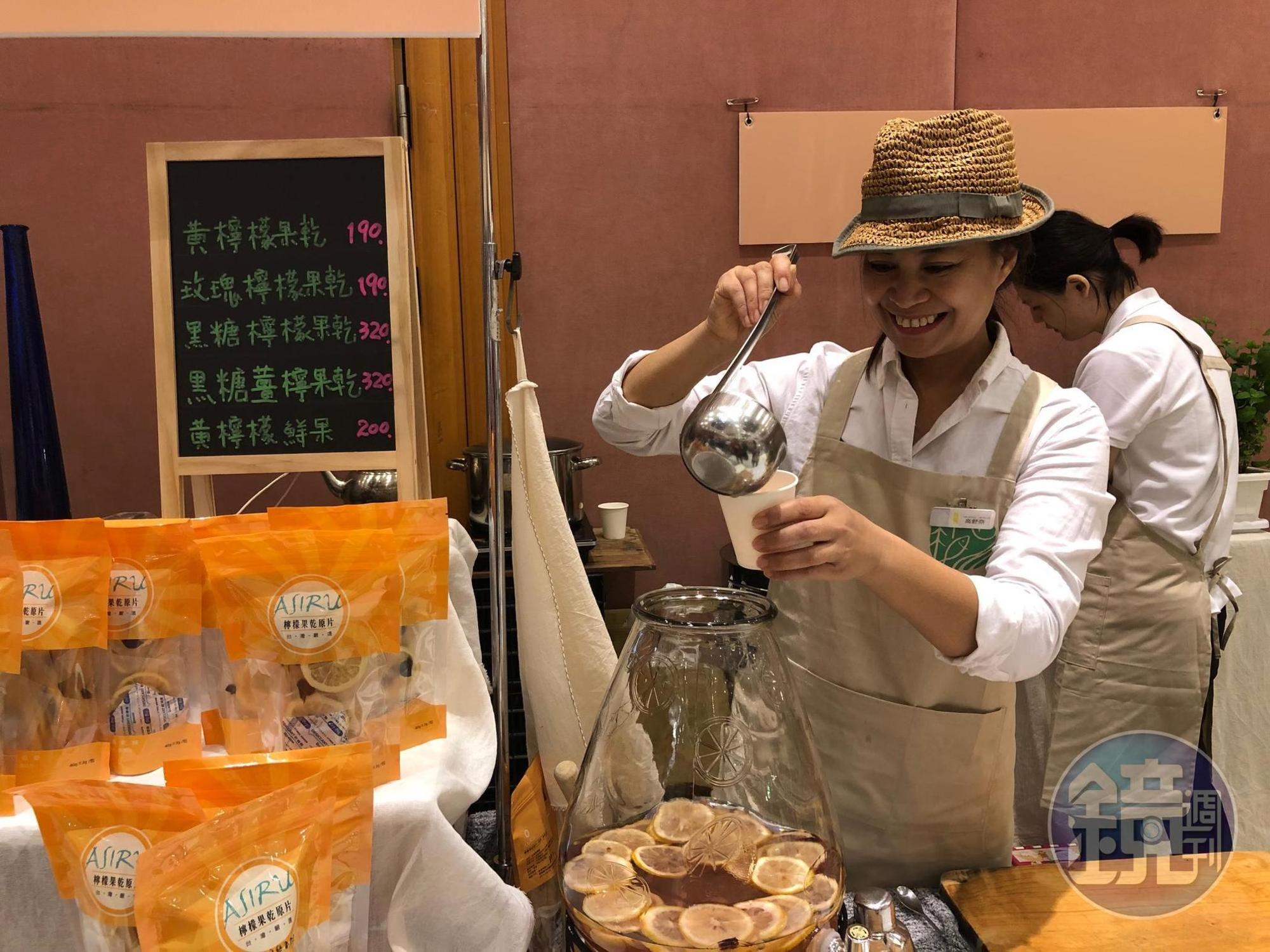 來自屏東的「ASIRU黃檸檬」的梅爾檸檬造成搶購。