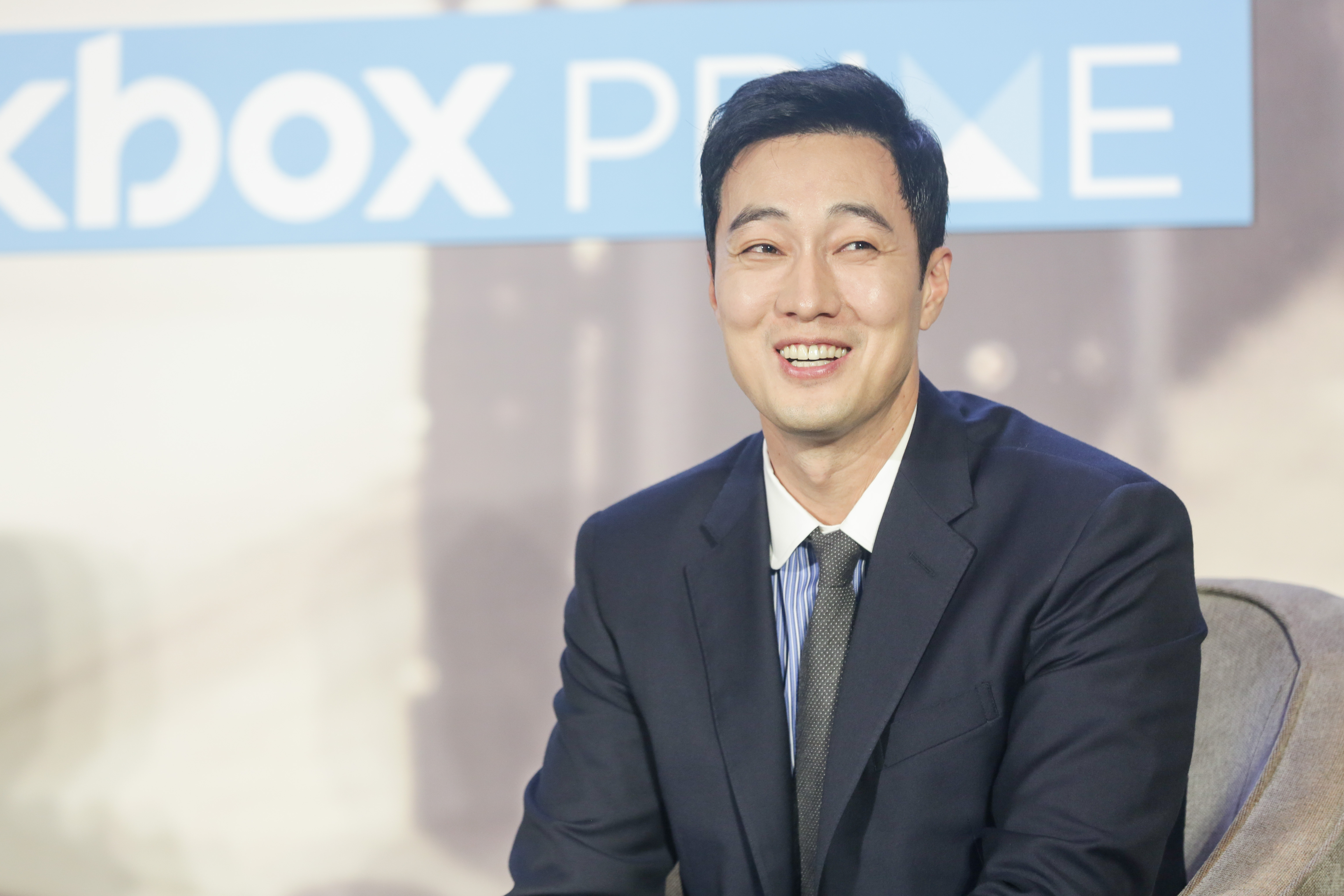蘇志燮笑容滿滿，雖然僅現身約20分鐘，魅力全場。