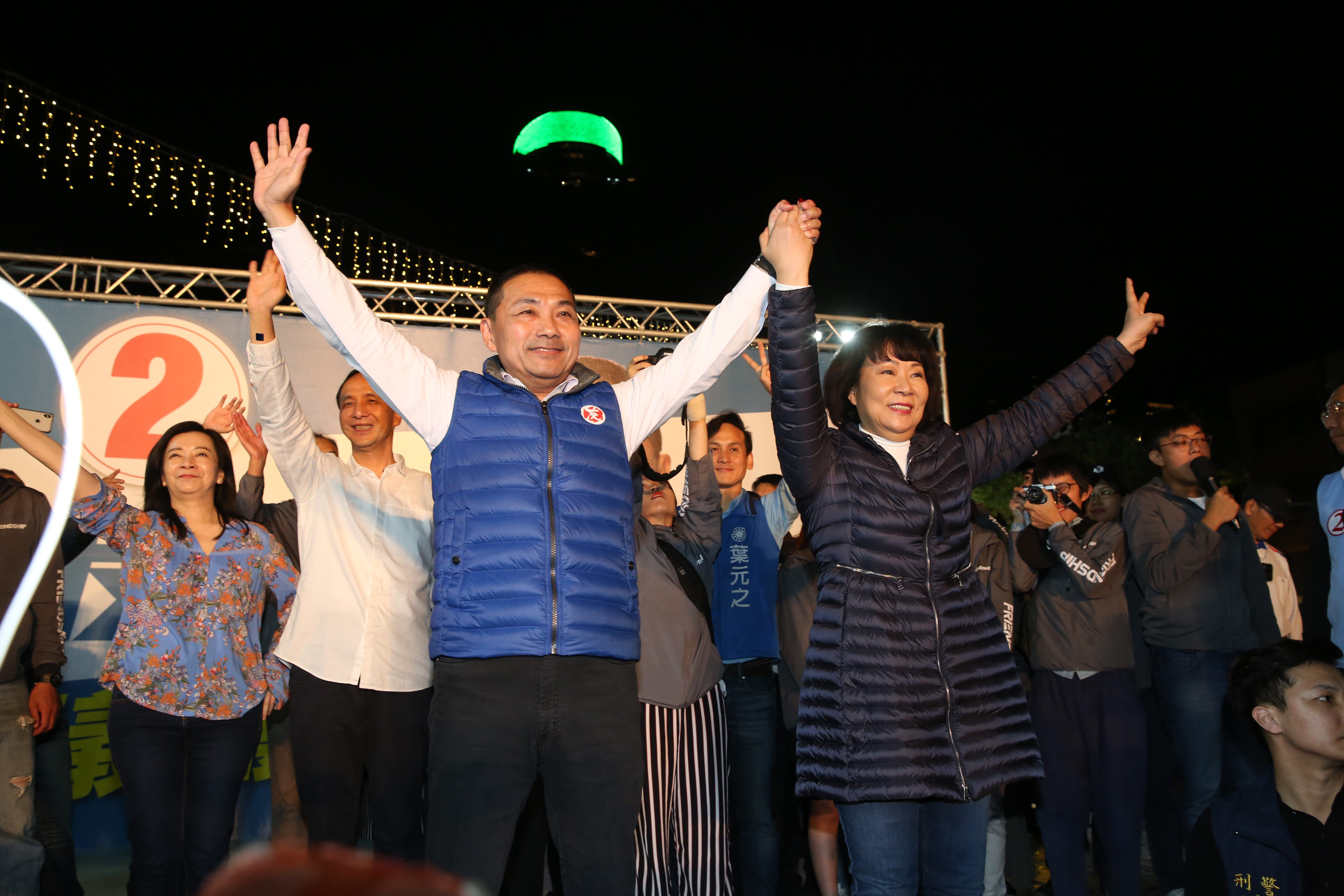 國民黨參選人侯友宜當選下任新北市長。