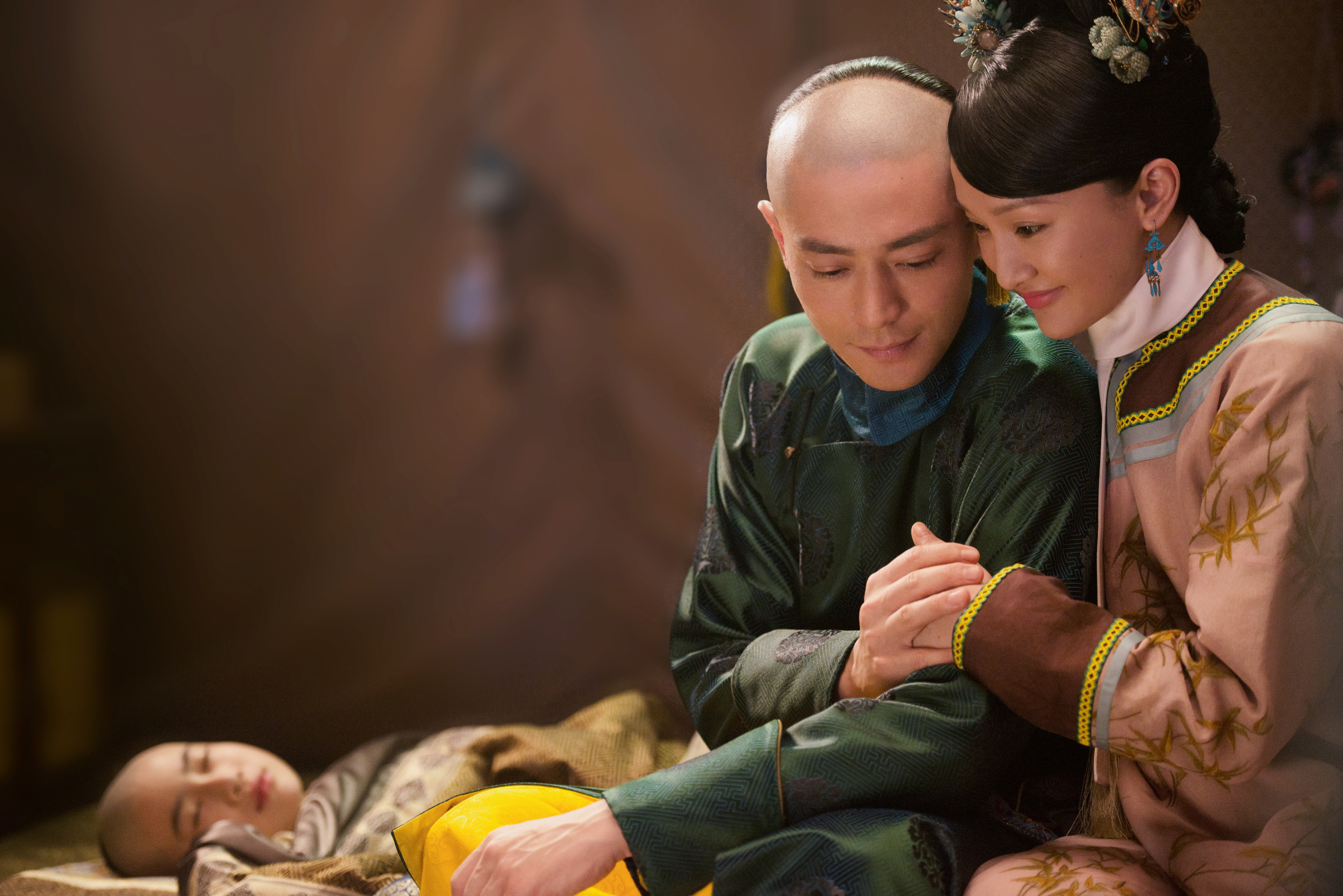 霍建華和周迅在《如懿傳》中的表現叫好。（緯來戲劇台提供）