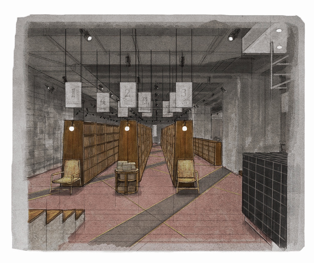 「文喫」書店的選書室。（翻攝自文喫官網，http://bunkitsu.jp/）