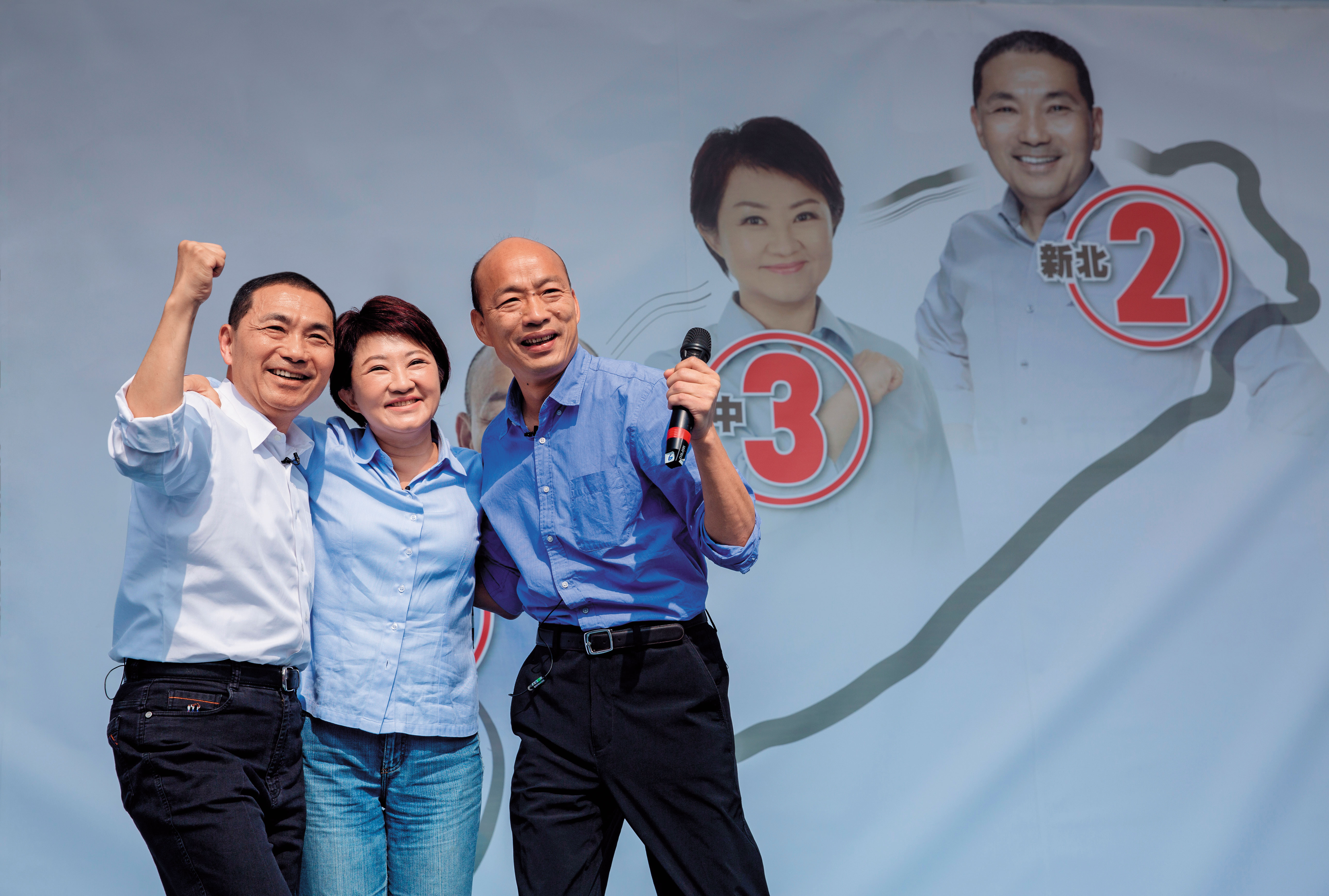 藍營6都過半，韓國瑜、侯友宜、盧秀燕成為新諸侯。