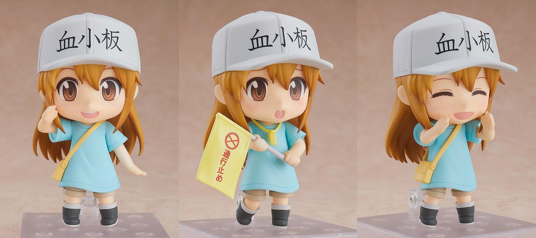 血小板推出 3 種表情。（翻攝自 Good Smile Company 官網）