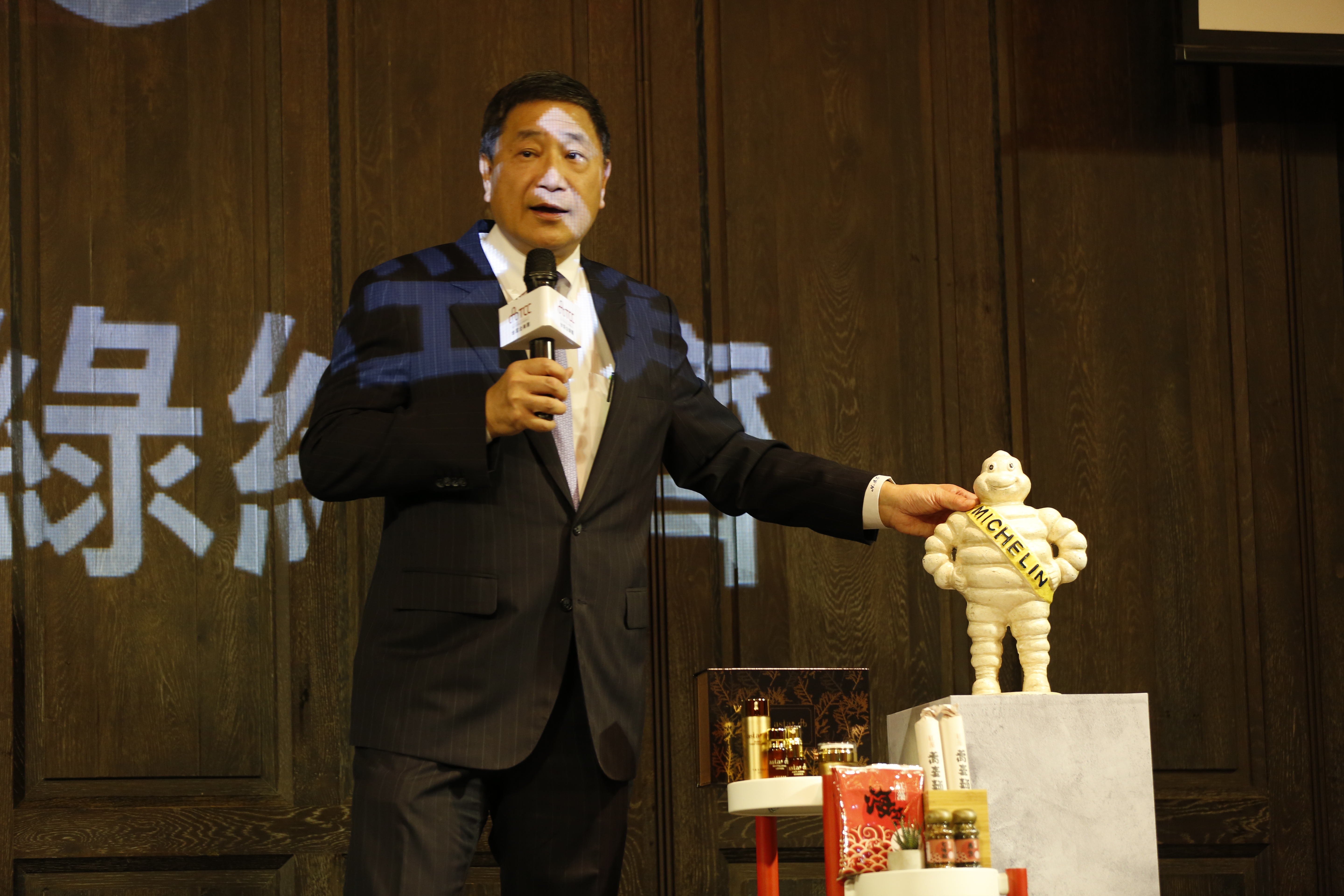 張安平強調，台泥發展蝦紅素紅藻並非為了賺錢。
