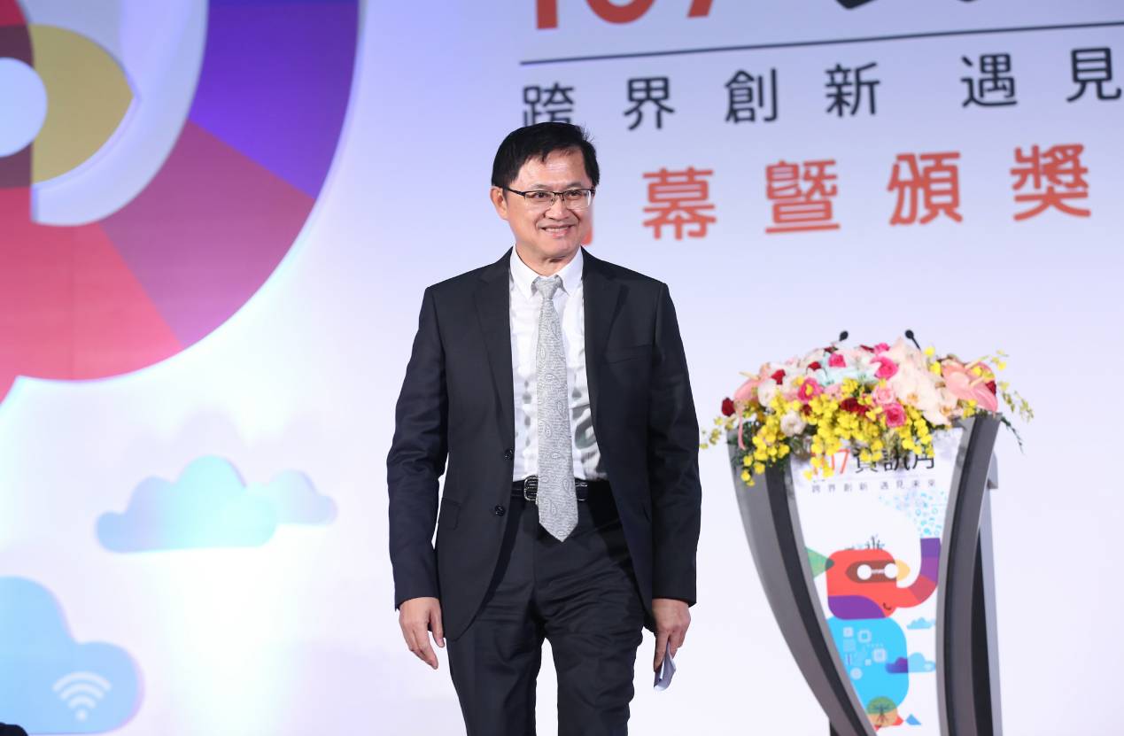 童子賢在出席活動致辭時表示，台灣在全球資訊科技體系中有很好的樞紐地位。