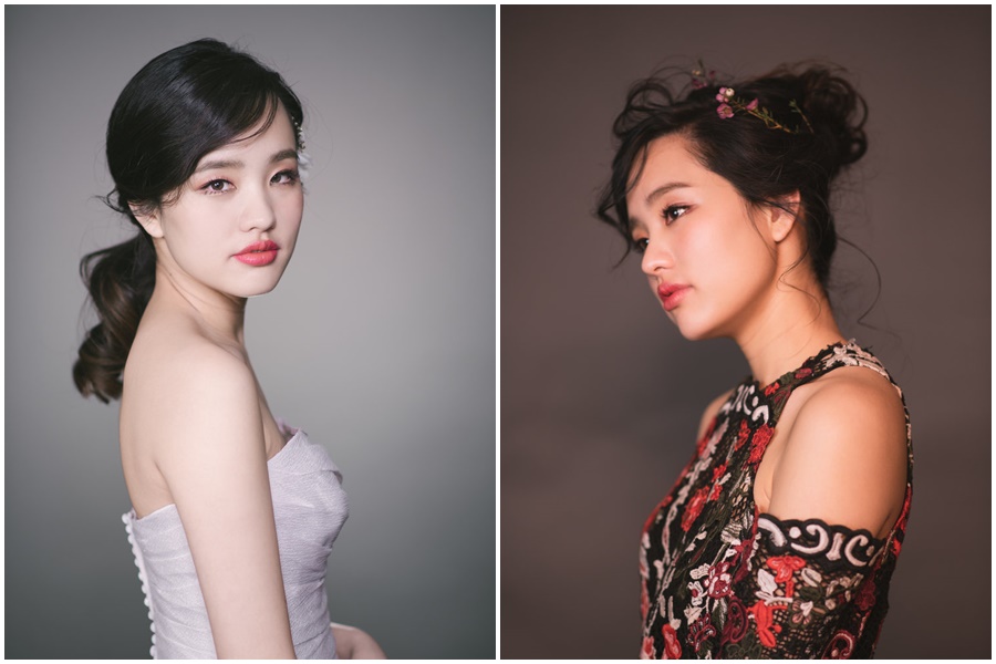 韓冰兼任模特兒時拍下多張美照，都極具特色。（翻攝JAGER international management）