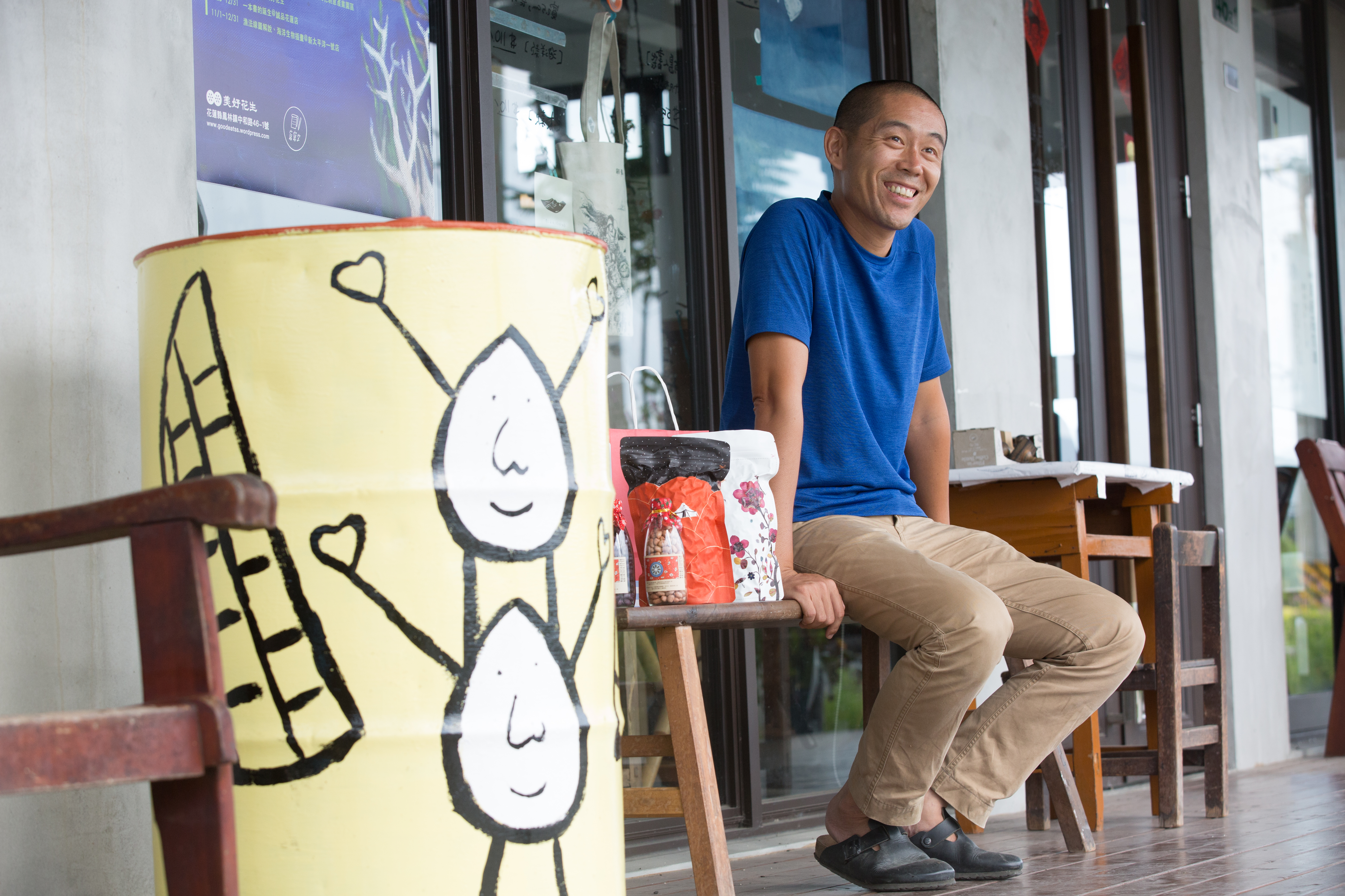 鍾順龍認為，因農村青壯人力外流嚴重，年輕人返鄉反而容易成為亮點。