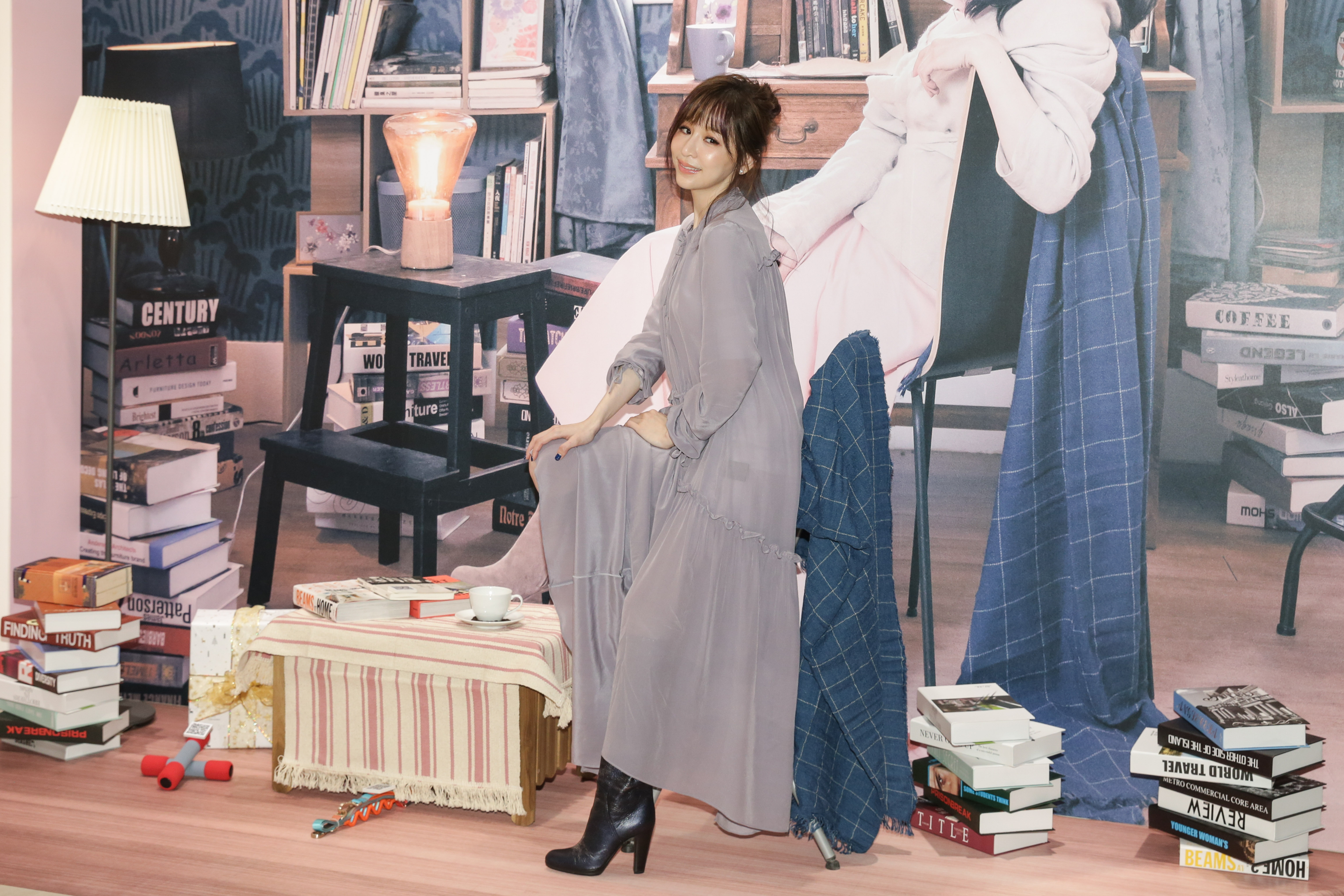 王心凌透露投入唱片宣傳期實在太怕感冒，近期到診所打了流感疫苗。