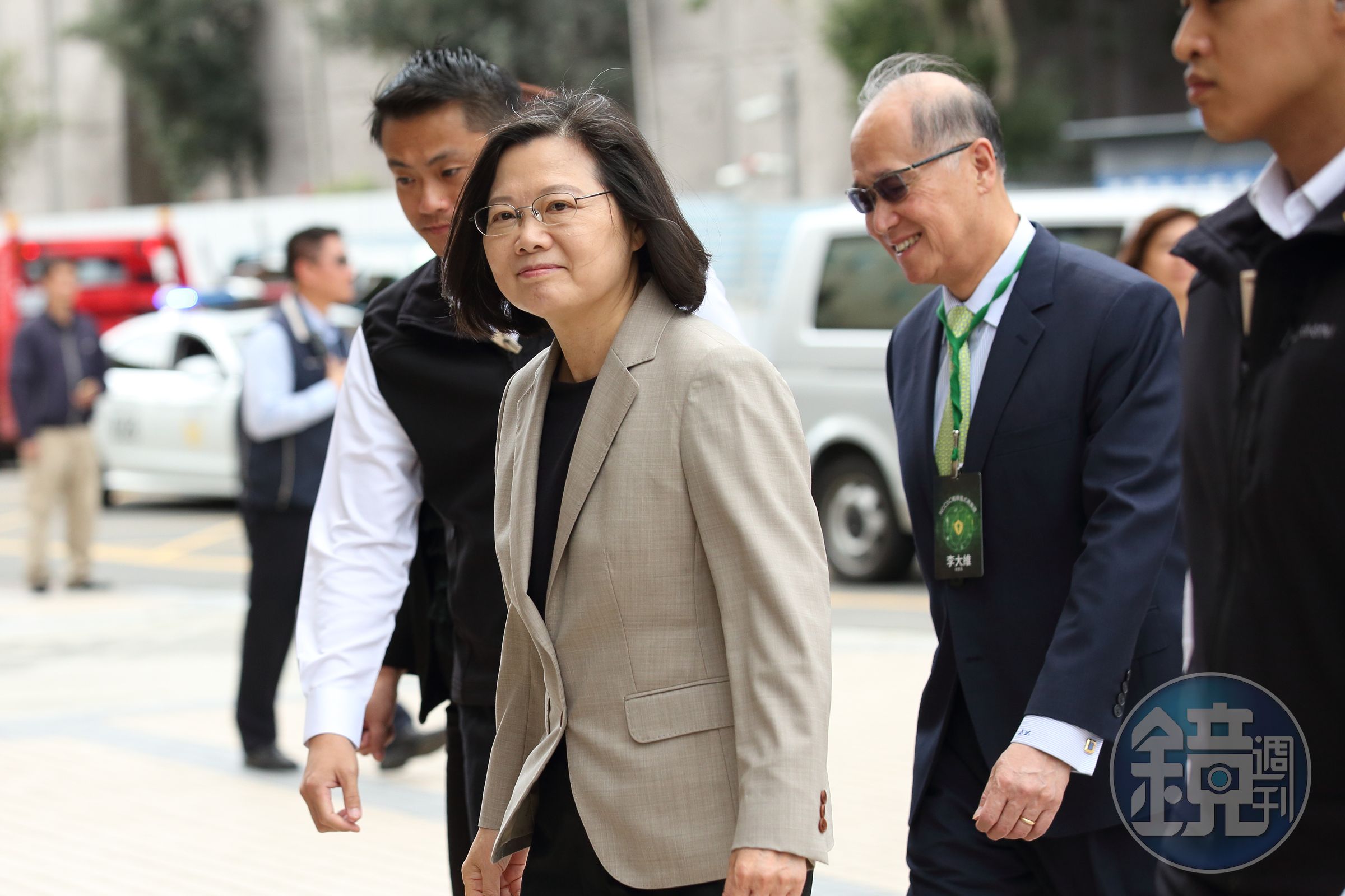 總統蔡英文受訪時被問到2025年達成「非核家園」相關問題，她回應「非核家園目標不變」。