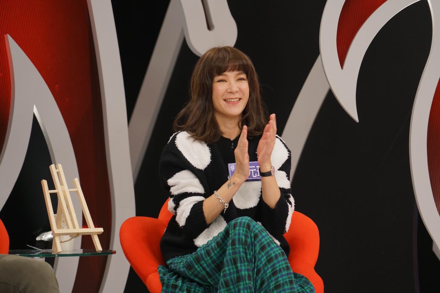 陸元琪在孩子逐漸長大後，開始放手讓他們自己照顧自己的生活。（狼谷娛樂提供）