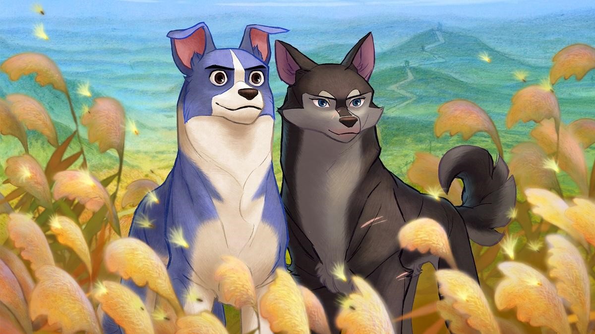 吳承允、李春白藉著主角萌吉（左）與伴侶尋得烏托邦世界，期許每個人都擁有幸福生活。（高雄電影節提供）