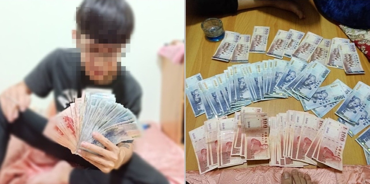 嫌犯將偷來的3C產片變賣現金後，還在IG貼出照片炫富。（翻攝照片）