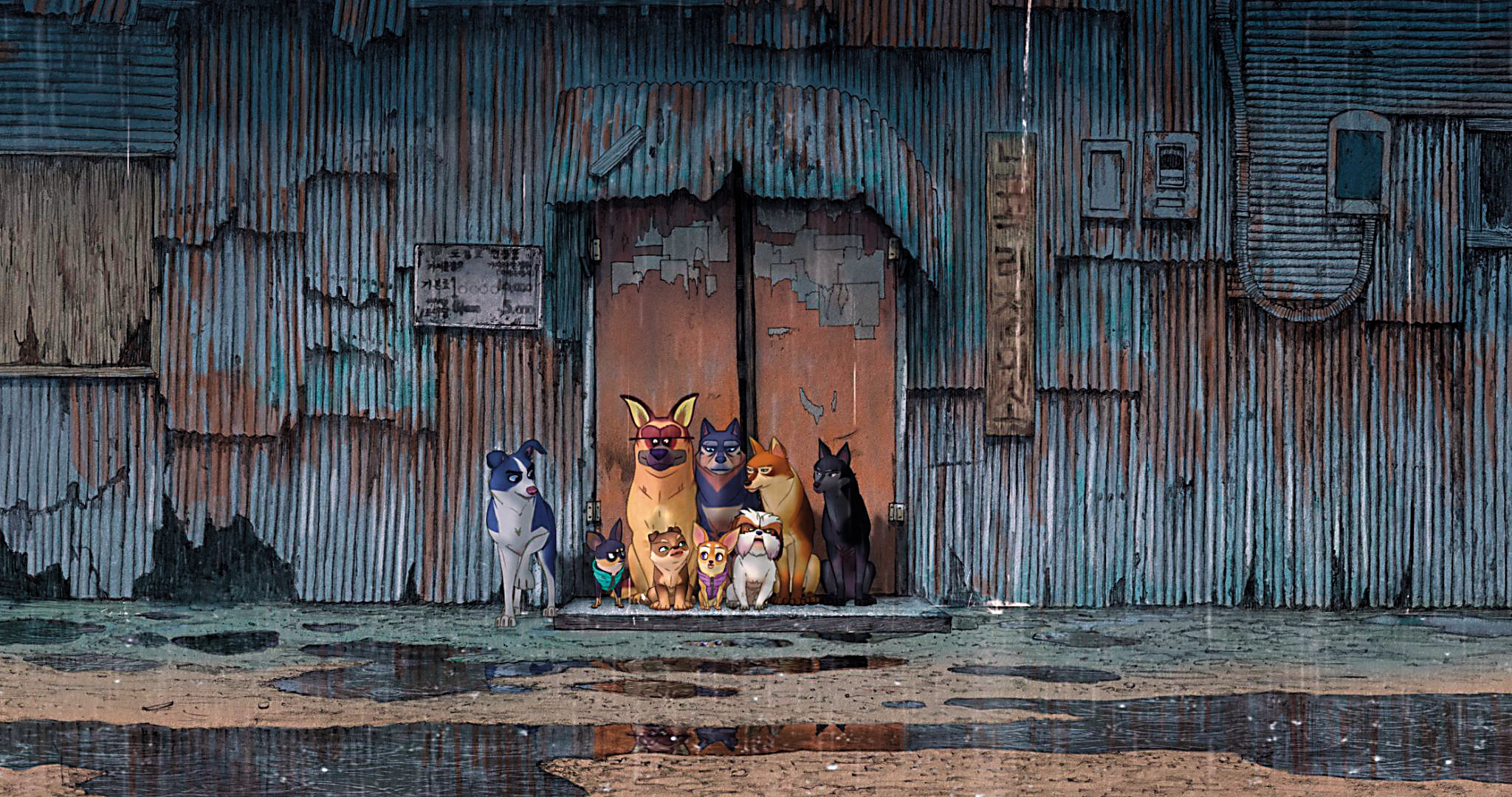 吳承允、李春白以流浪犬追尋自由的冒險故事，呼籲人類要重視環保並平等對待環境與動物。（高雄電影節提供）