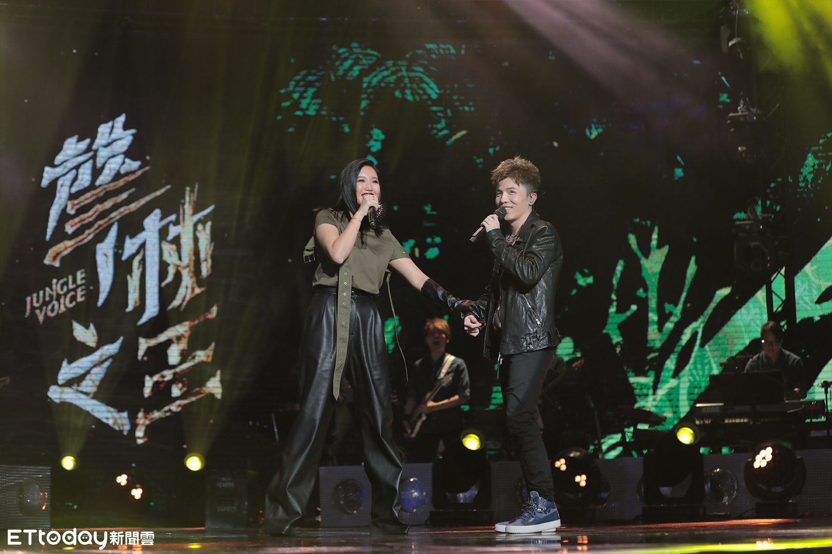 A-Lin與小宇重現經典合唱〈920〉。（量子娛樂提供）