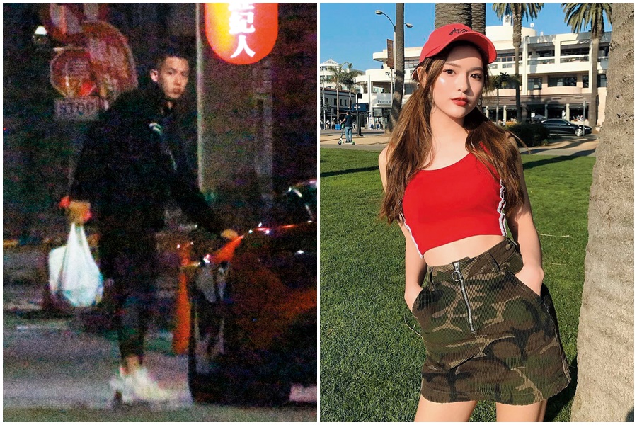 本刊直擊14日柯震東從自家酒吧拿了一袋物品，開著他的千萬超跑、直奔新店山區。過去他曾在該區有過車禍傳言，但他否認。（右圖翻攝自陳亮君IG）