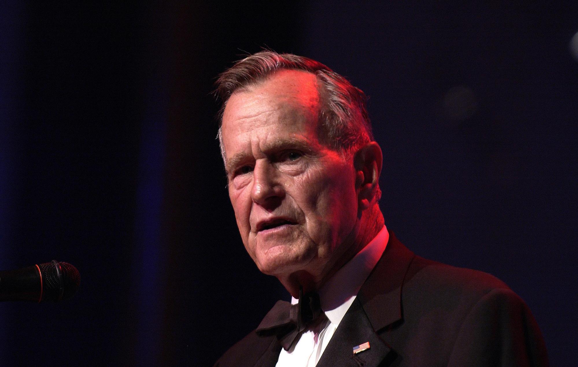 美國前總統老布希（George Herbert Walker Bush）逝世，享壽94歲。（東方IC）