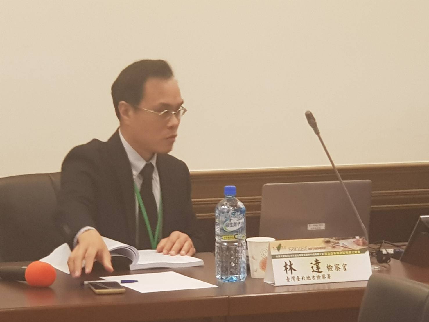 林達建議，毒品多元處遇程序應有法官參與角色，即由法官強勢介入，不能只依賴檢察官辦案。