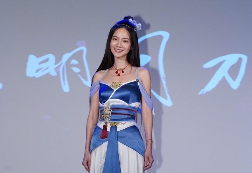 曾之喬昨（1日）下午出席自己代言的電玩《天涯明月刀》見面會活動。（台灣樂線 天涯明月刀提供）