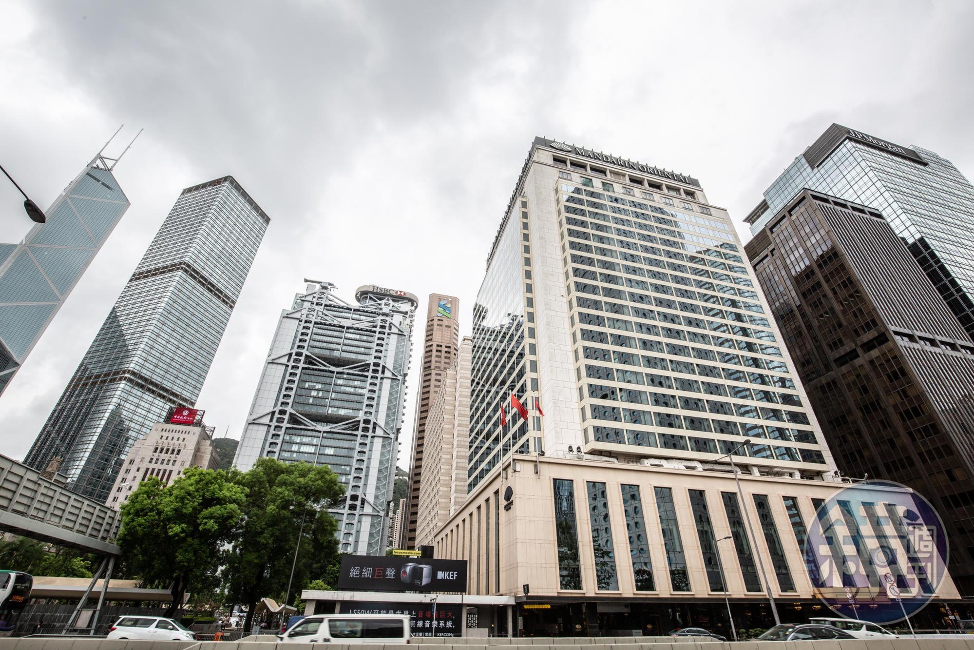 位於香港甘諾道上的文華東方是該品牌在全球的第一間酒店。