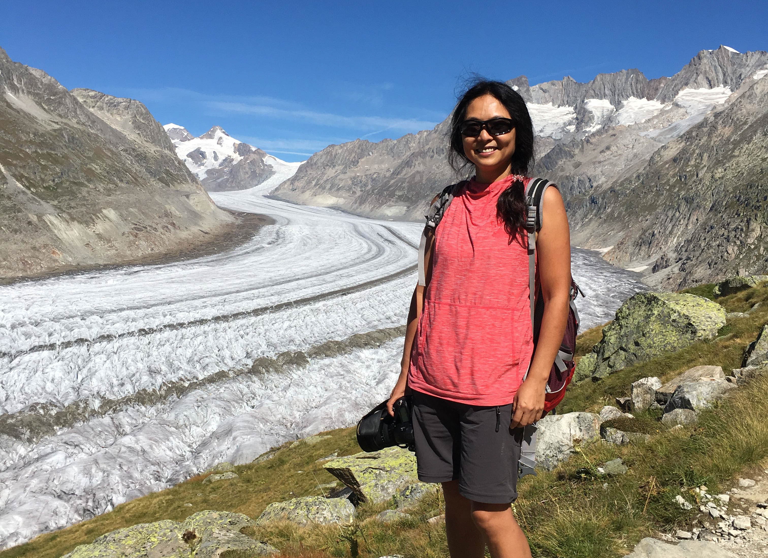 Mojito為了動保與挑戰自我，勇敢報名挑戰北極大陸。（讀者提供）