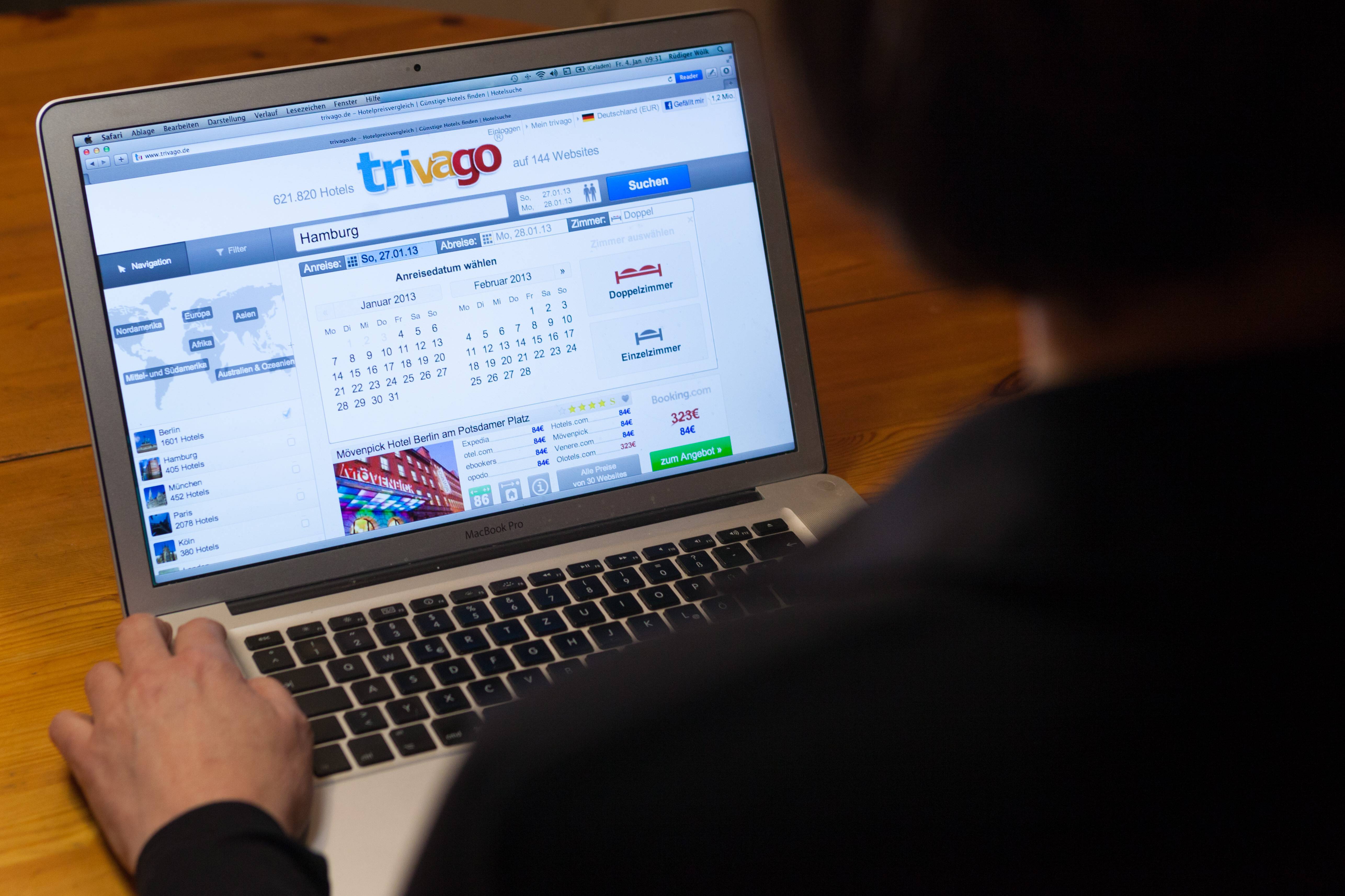 訂房網站Trivago在澳洲面臨一場嚴苛的訴訟，恐遭罰高達2.3億元的鉅額罰金。（東方IC）