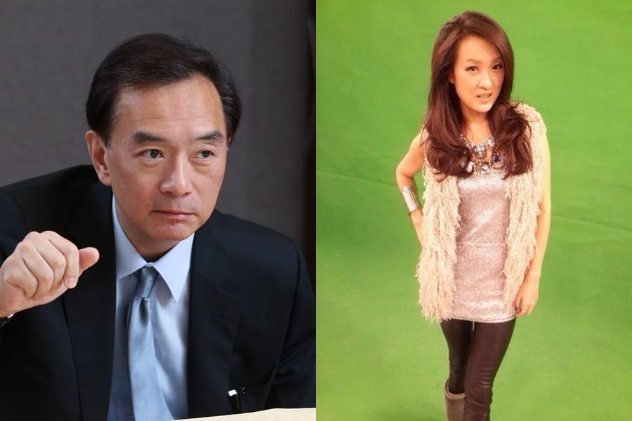 黎明柔與嚴凱泰曾在大學時期交往，2人分手後，嚴凱泰仍非常照顧黎明柔家人。（右圖翻攝自黎明柔臉書）