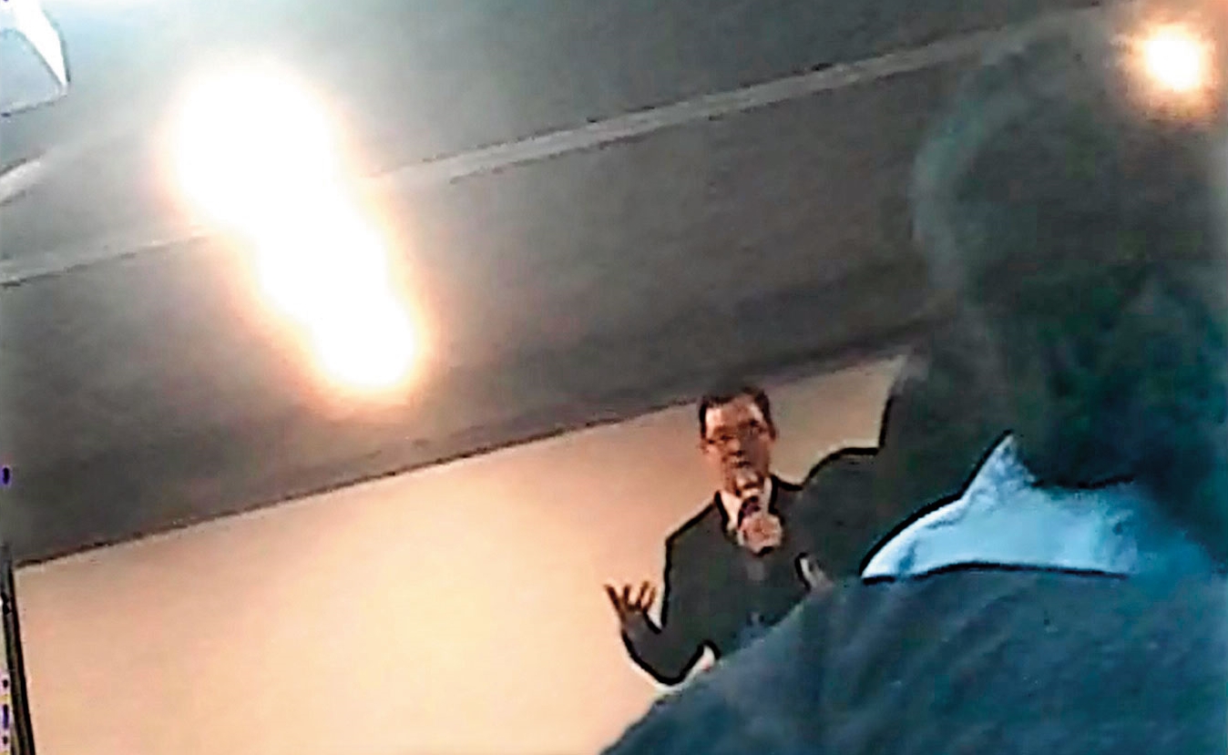 富南斯國際投資每週舉辦投資說明會，林老師是重要的講師之一。（讀者提供）