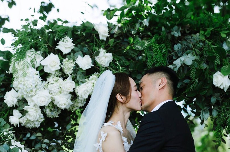 今日是港星余文樂跟皮帶大王千金王棠云結婚一週年，兩人在社群平台上大放閃。（余文樂IG）