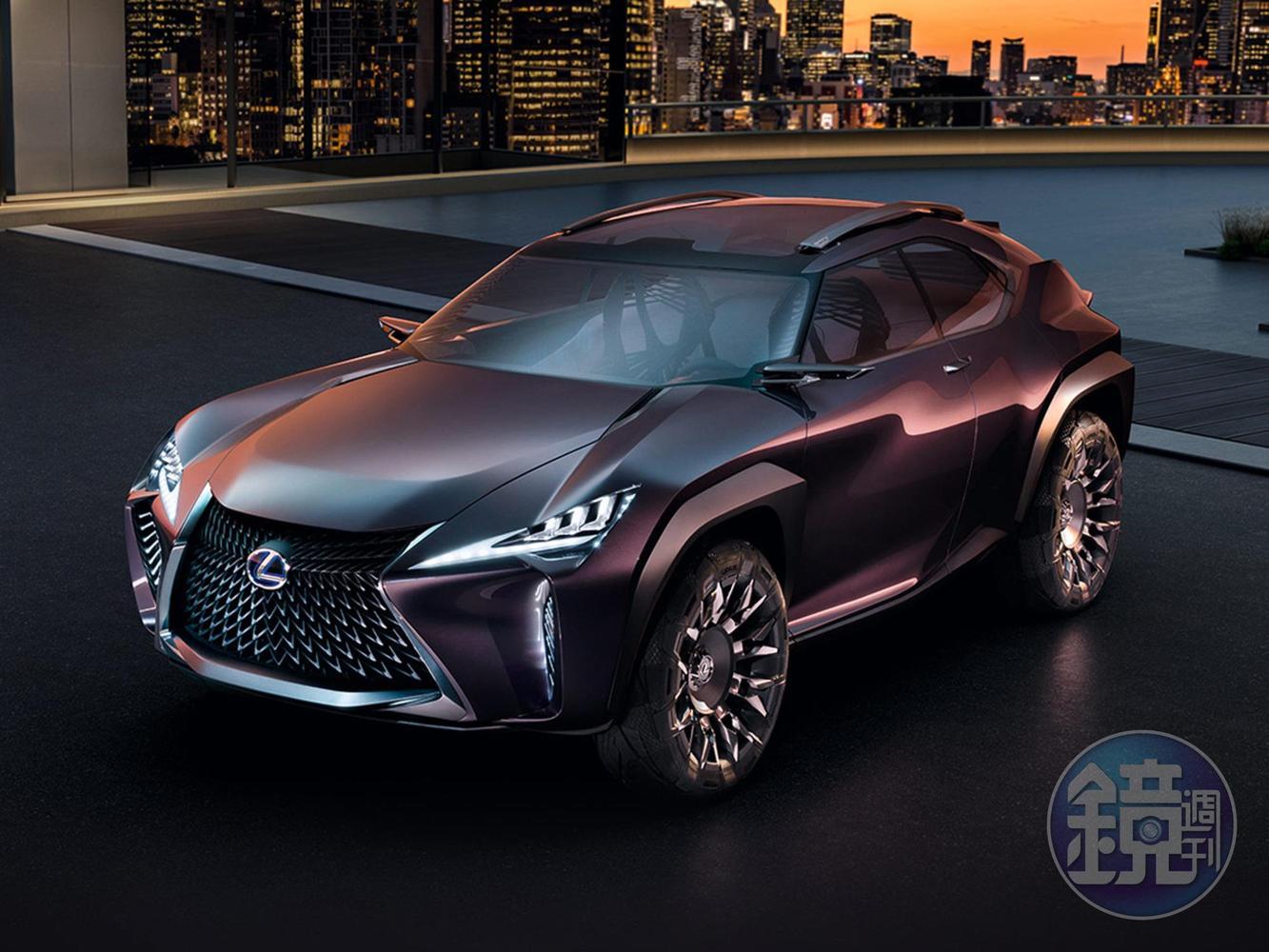 在2016年的巴黎車展上，LEXUS發表了名為「UX Concept」的概念車。