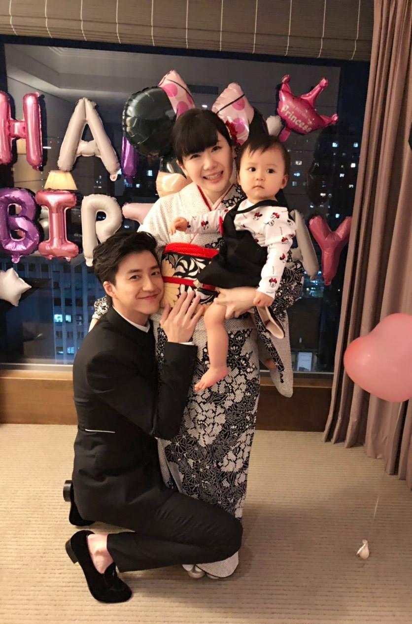 江宏傑與福原愛去年10月生下女兒Aila醬,如今二寶也已經6個月了。(翻攝自江宏傑臉書)
