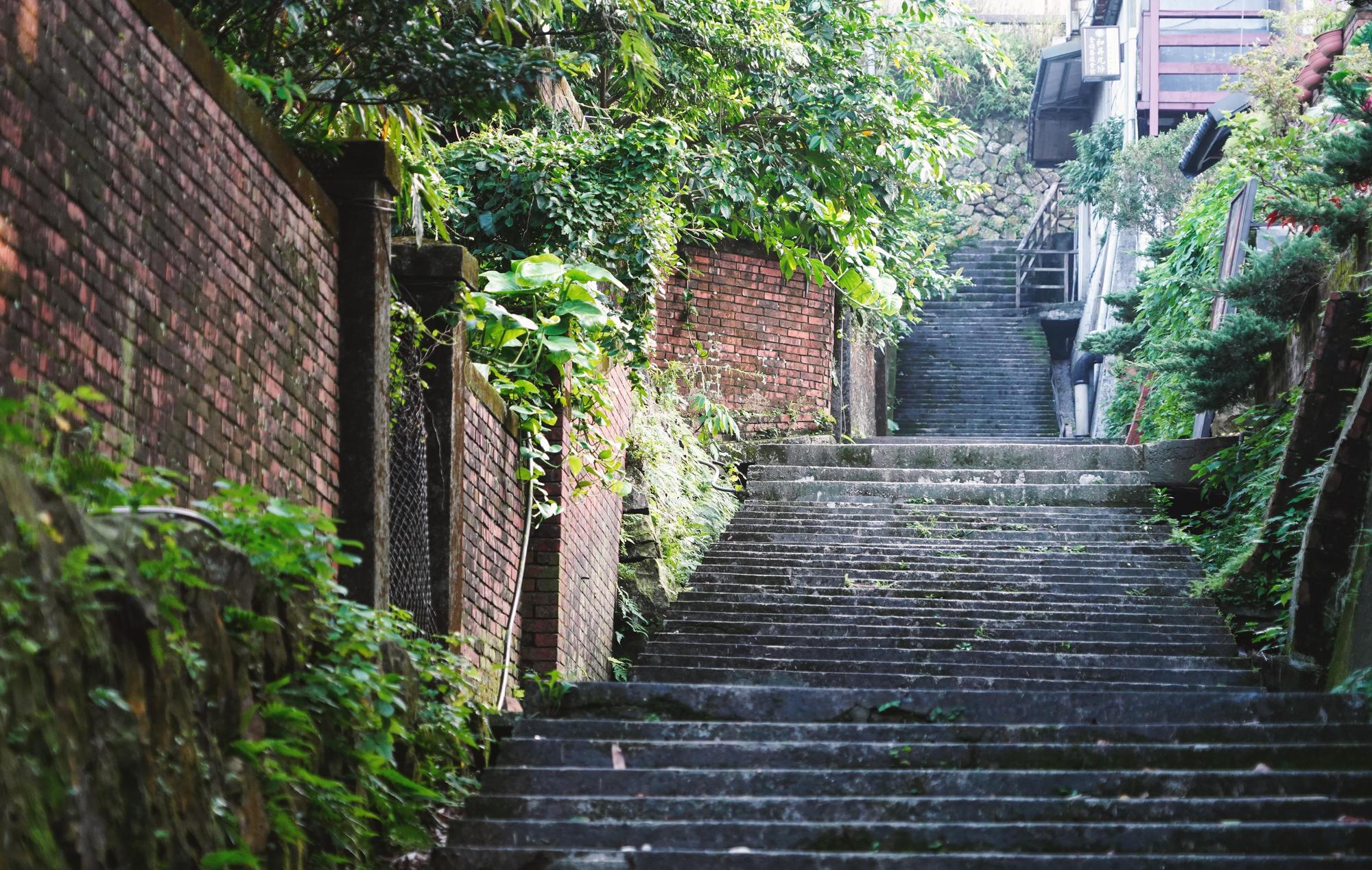 祈堂老街因為金礦而興盛，現在仍然保有舊時的風貌。
