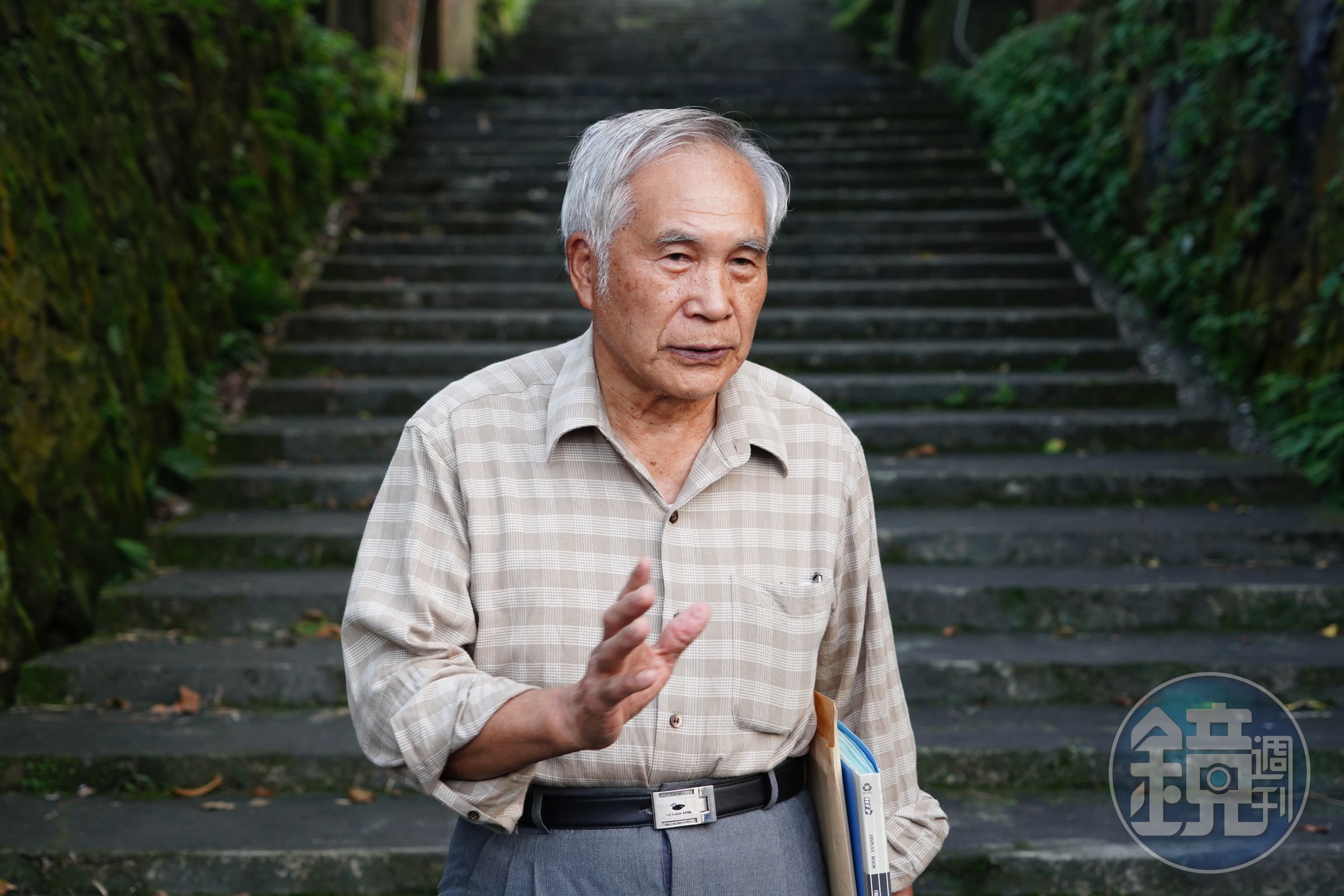 在地生長的春山大哥，有說不完的金瓜石故事。