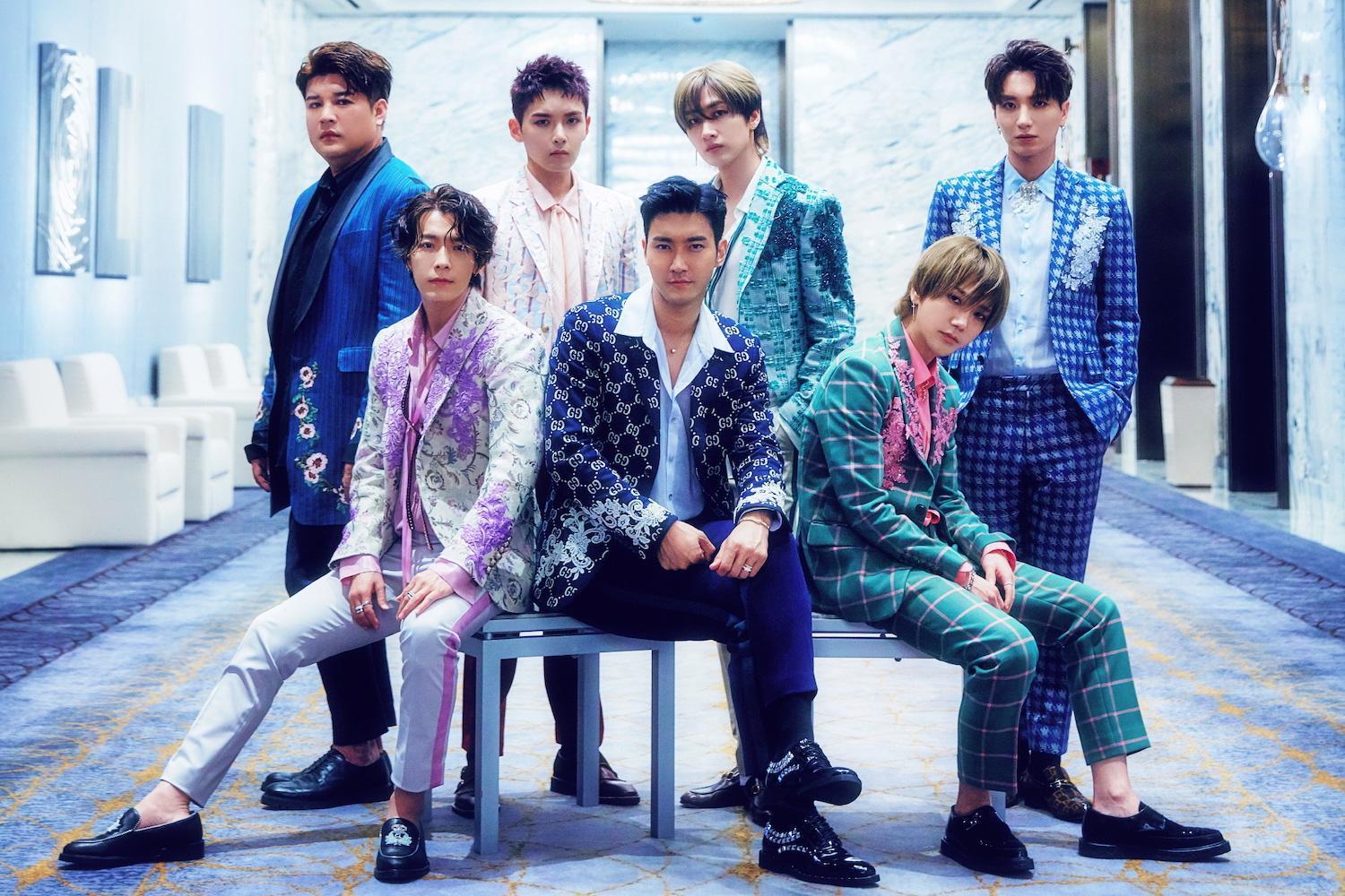 韓國天團SUPER JUNIOR將出席第14屆KKBOX風雲榜引爆歌迷期待。（KKBOX提供）