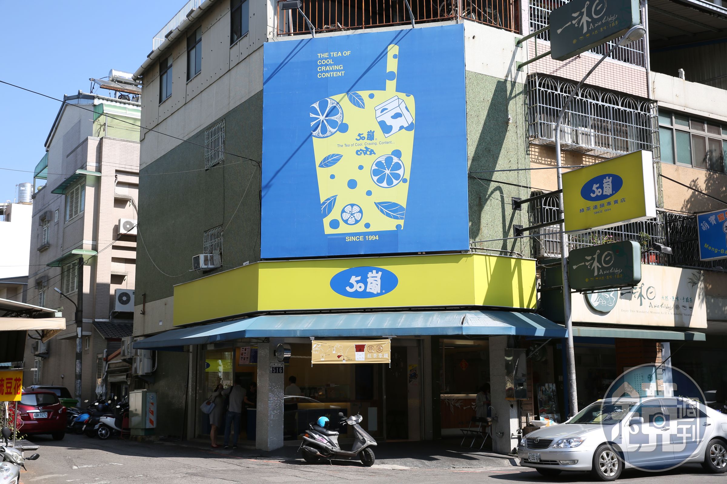 台中是珍珠奶茶的發源地，馬雅芬大膽揮軍北上，健行店是中區50嵐創始店。
