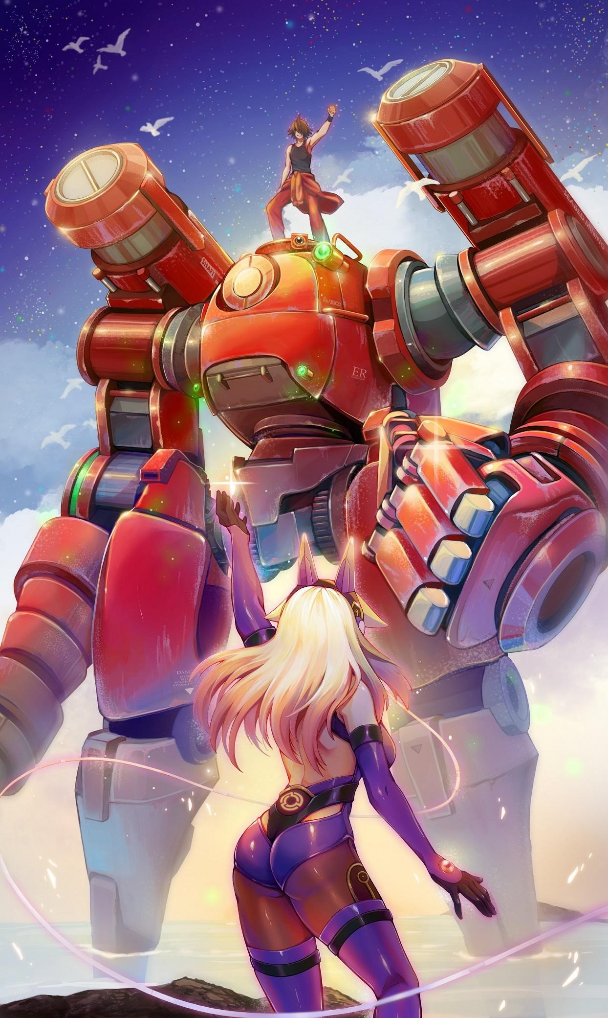 《重甲機神Baryon》集結30位新生代動畫工作者和大學生,耗費近2000萬元、歷時4年才完成。 (乾坤一擊公司提供)