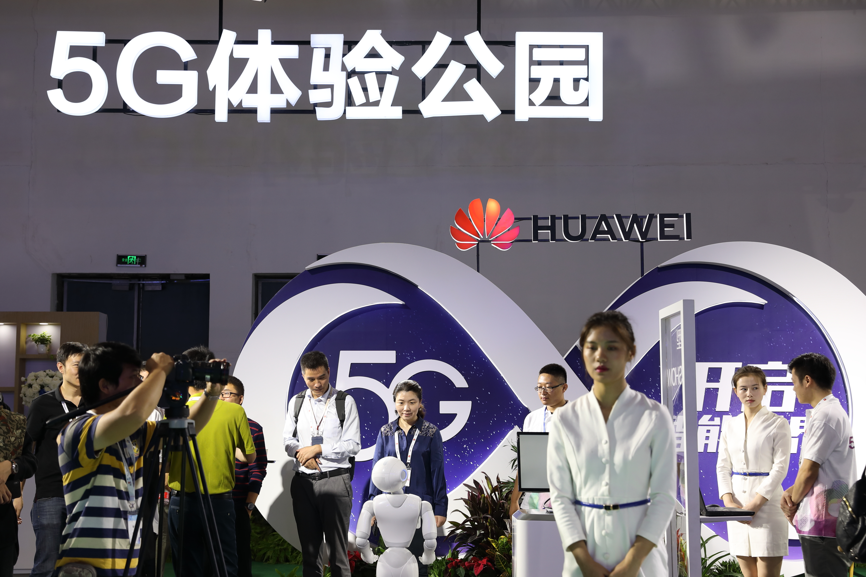 華為5G技術居全球領先地位，以美國為首紛因國家通訊安全為由聯手封殺。（東方IC）