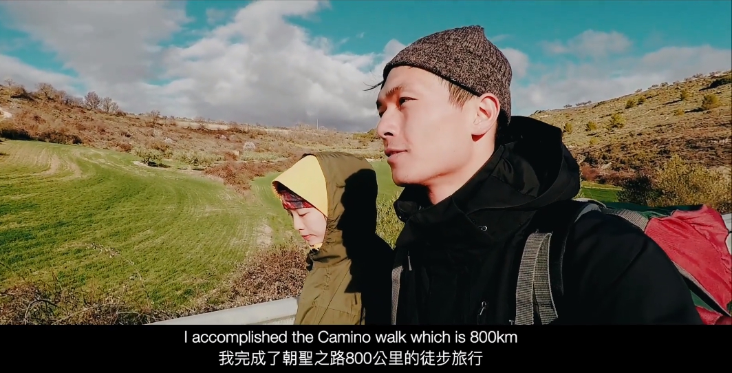 台灣年輕夫妻用腳走過從法國到西班牙的最長蜜月之旅，歷程約800公里。（翻攝自麋鹿太太粉絲專頁）