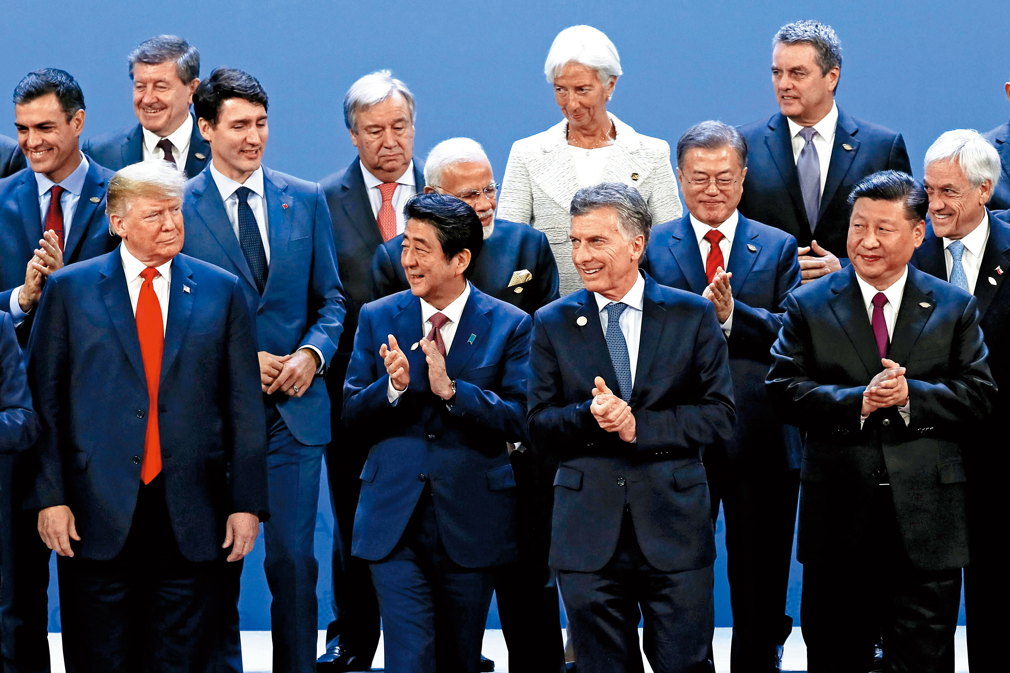 G20落幕，美中雙方對加徵關稅達成短暫停火協議，展望明年，市場仍受美中貿易戰影響。（達志影像）