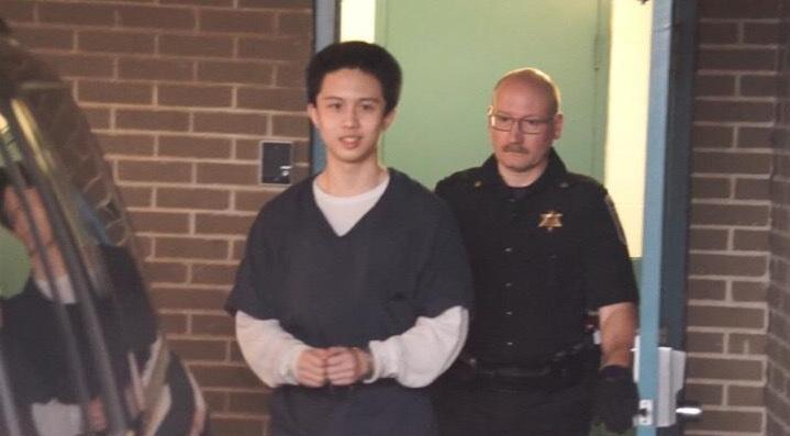 孫安佐今年3月在美國因涉恐攻言論與持有武器遭逮捕，將於明天抵達台灣。（翻攝自東森新聞）