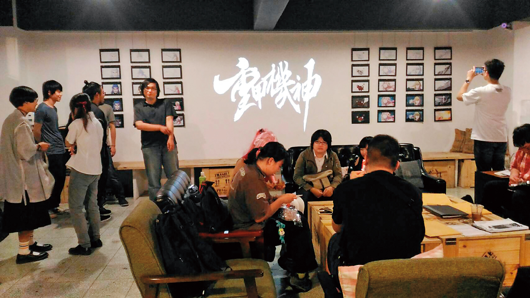 電影版推出之前，黃瀛洲和《重》片的團隊透過群眾募資拍了三十分鐘的影片，並在光點台北電影院公開放映。 （乾坤一擊提供）